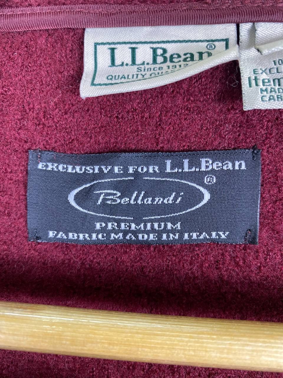 L.L. Bean ll bean fabric by bellandi italy wool jacket nice design Size US XL / EU 56 / 4 - 7 Thumbnail