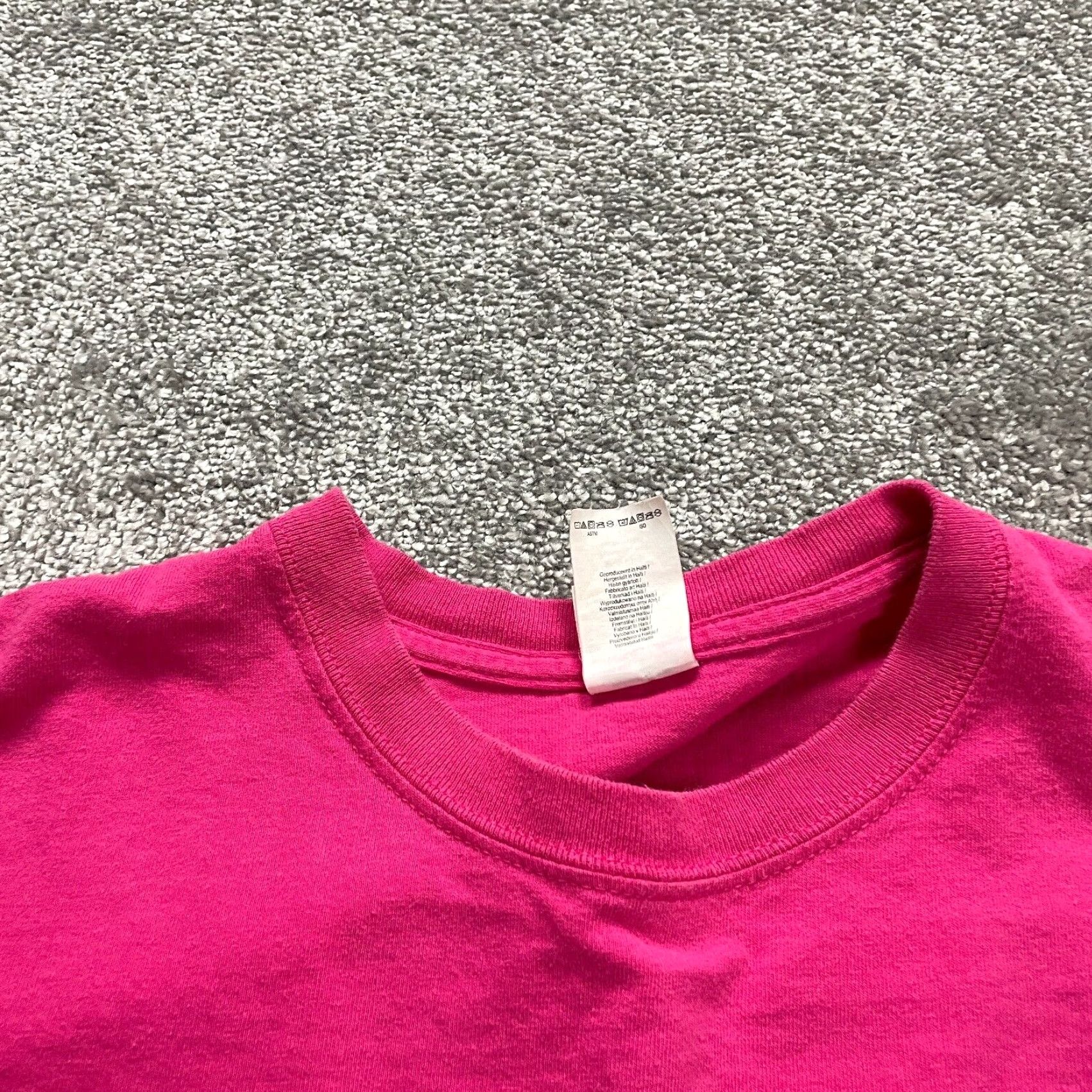 Gildan GILDAN Ultra Cotton Graphic T-Shirt 2XL Pink Windham Motor Chevrolet Biker Mens Size US XXL / EU 58 / 5 - 3 Thumbnail