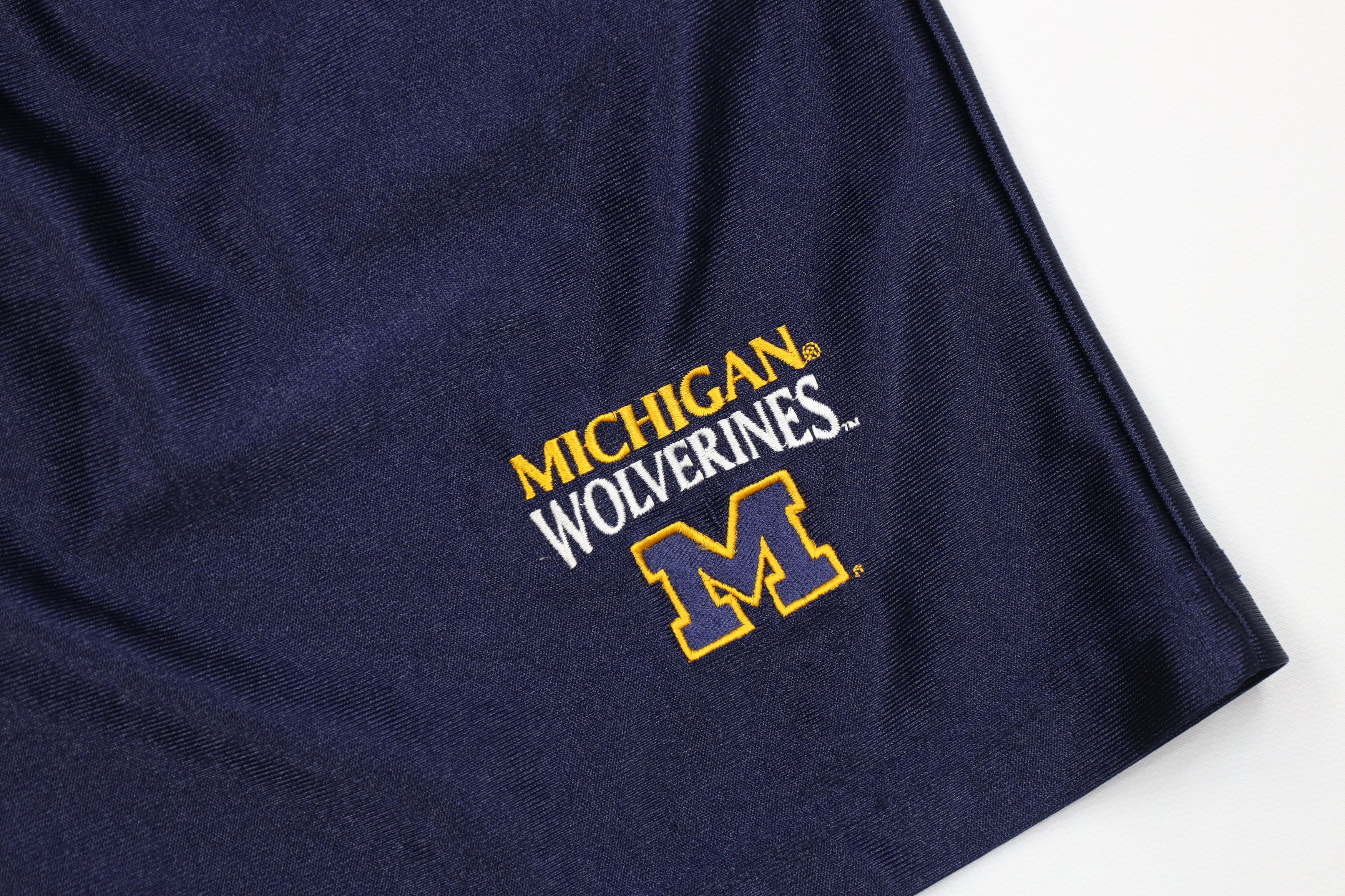 Starter Vintage 90s Starter University of Michigan Basketball Shorts Size US 32 / EU 48 - 5 Thumbnail