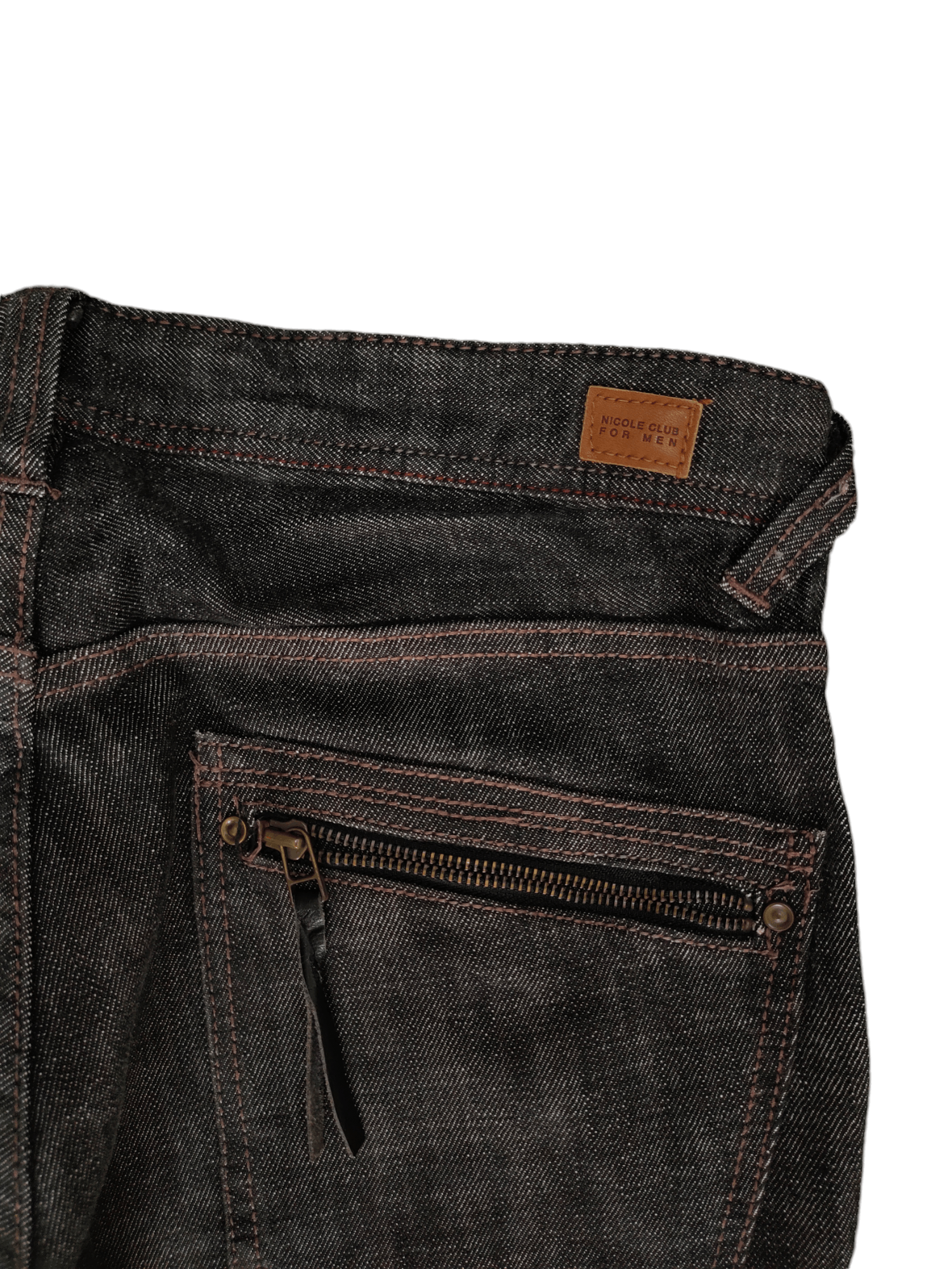 Nicole Club Vintage Y2k Nicole Club Zipper Pocket Denim Jeans Size US 32 / EU 48 - 11 Thumbnail
