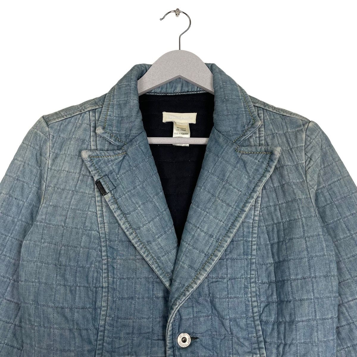 💥 DIESEL BIKER DENIM BUTTON JACKET