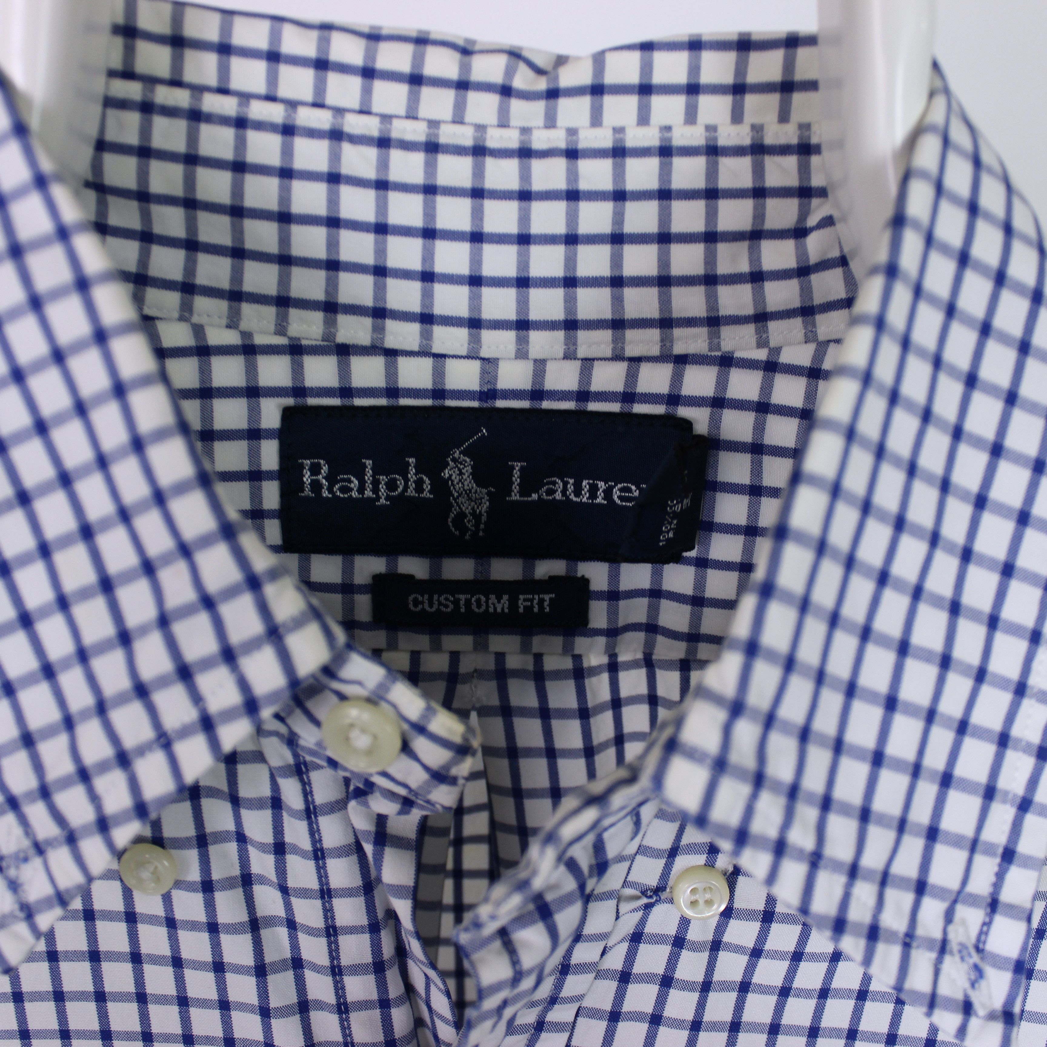 Polo Ralph Lauren Polo Ralph Lauren Shirt S Classic blue white cotton striped Size US S / EU 44-46 / 1 - 7 Thumbnail