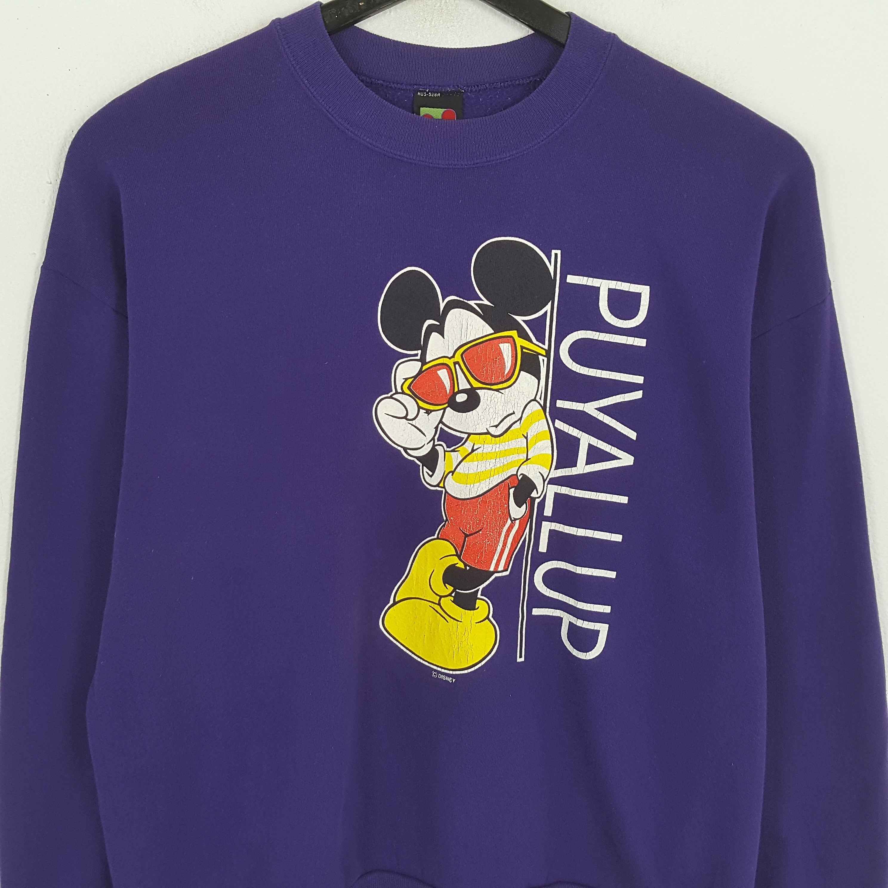 Disney × Mickey Mouse × Vintage MICKEY MOUSE DISNEY Vintage Sweatshirt Size US L / EU 52-54 / 3 - 2 Thumbnail