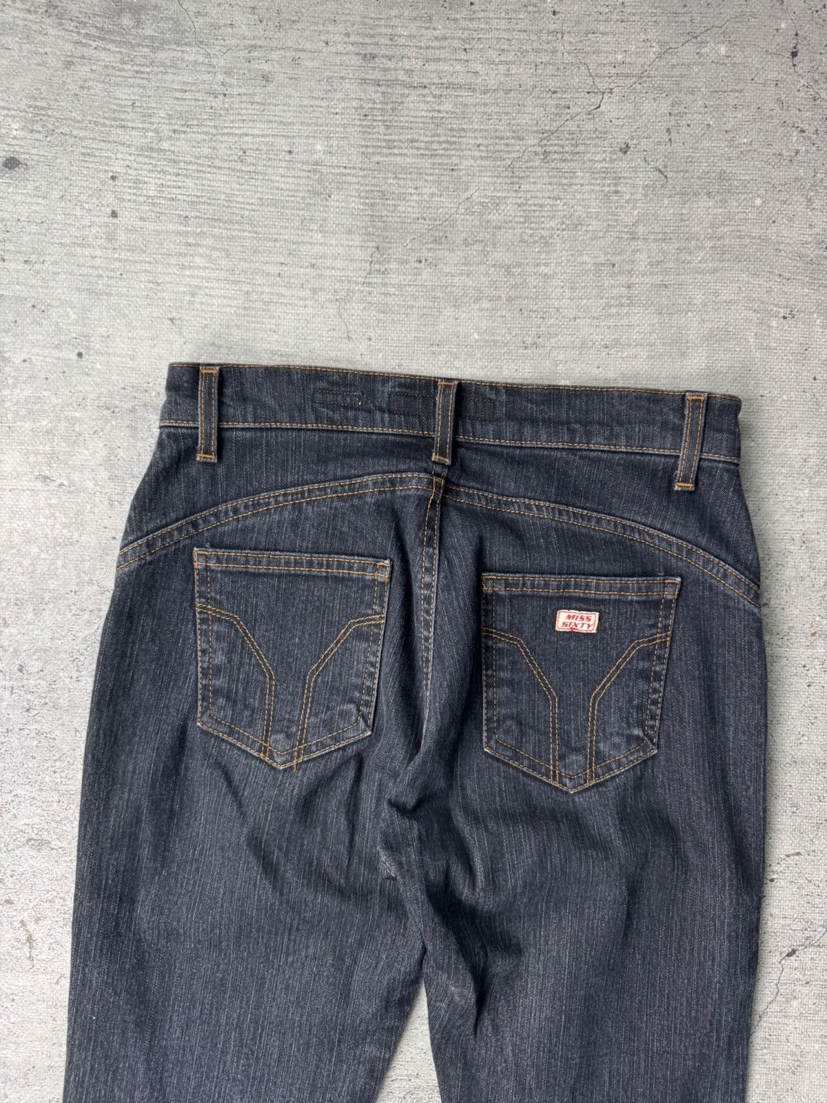 Miss Sixty Vintage Miss Sixty Y2K Jeans Flared Japan Denim 00s Low Rice Size 25" / US 0 / IT 36 - 4 Thumbnail