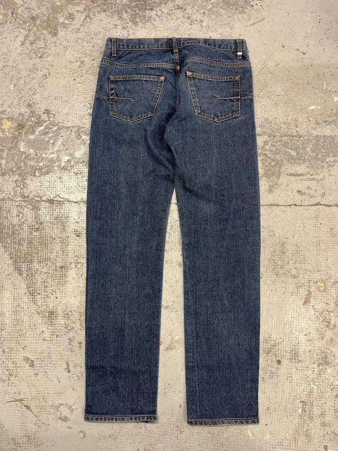 Dior 2000s Dior Blue Signature Denim Jeans Size US 32 / EU 48 - 2 Thumbnail