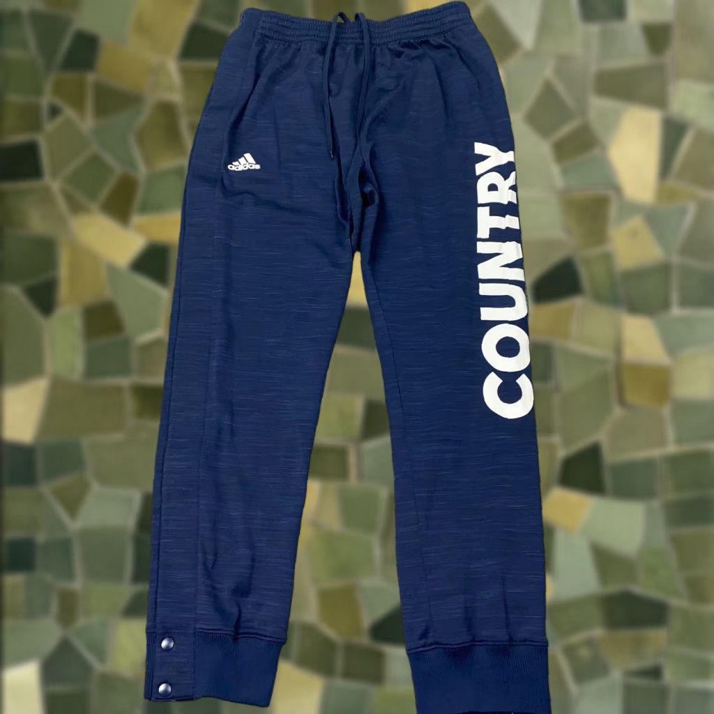 Adidas Tearaway Track Pants Mens 2XL Blue USA Patriotic Joggger Country