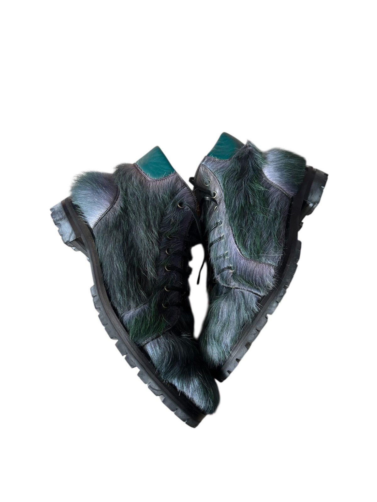 Namacheko Sample Hairy Calf “Monkey Boots” Size US 10 / EU 43 - 2 Thumbnail