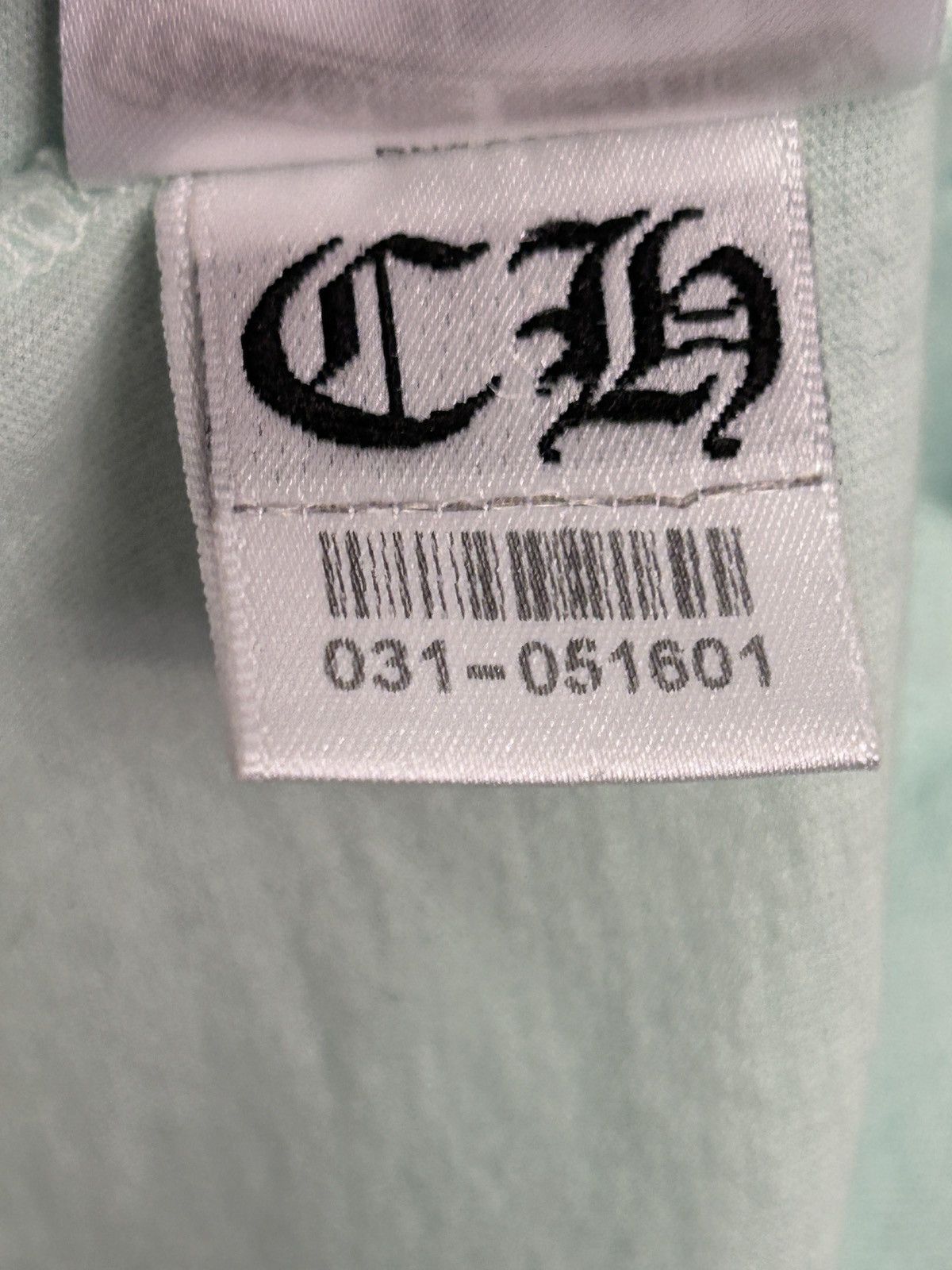 Chrome Hearts Chrome Hearts, mint green short sleeve T-shirt M authentic Size US M / EU 48-50 / 2 - 3 Thumbnail