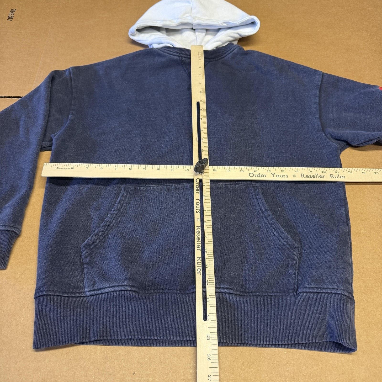 Kith KITH Hoodie Mens XS Blue Pullover Fleece Kangaroo Pocket Size US XS / EU 42 / 0 - 5 Thumbnail