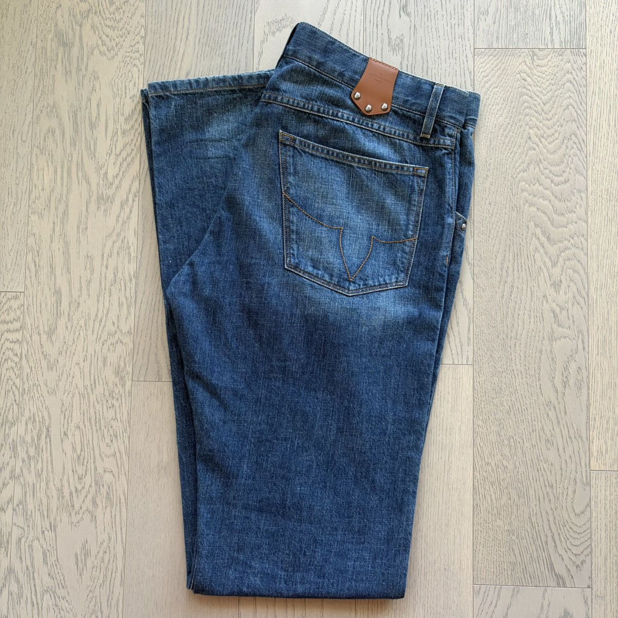Louis Vuitton Louis Vuitton Y2K Men’s Blue Denim Jeans Size US 34 / EU 50 - 8 Thumbnail