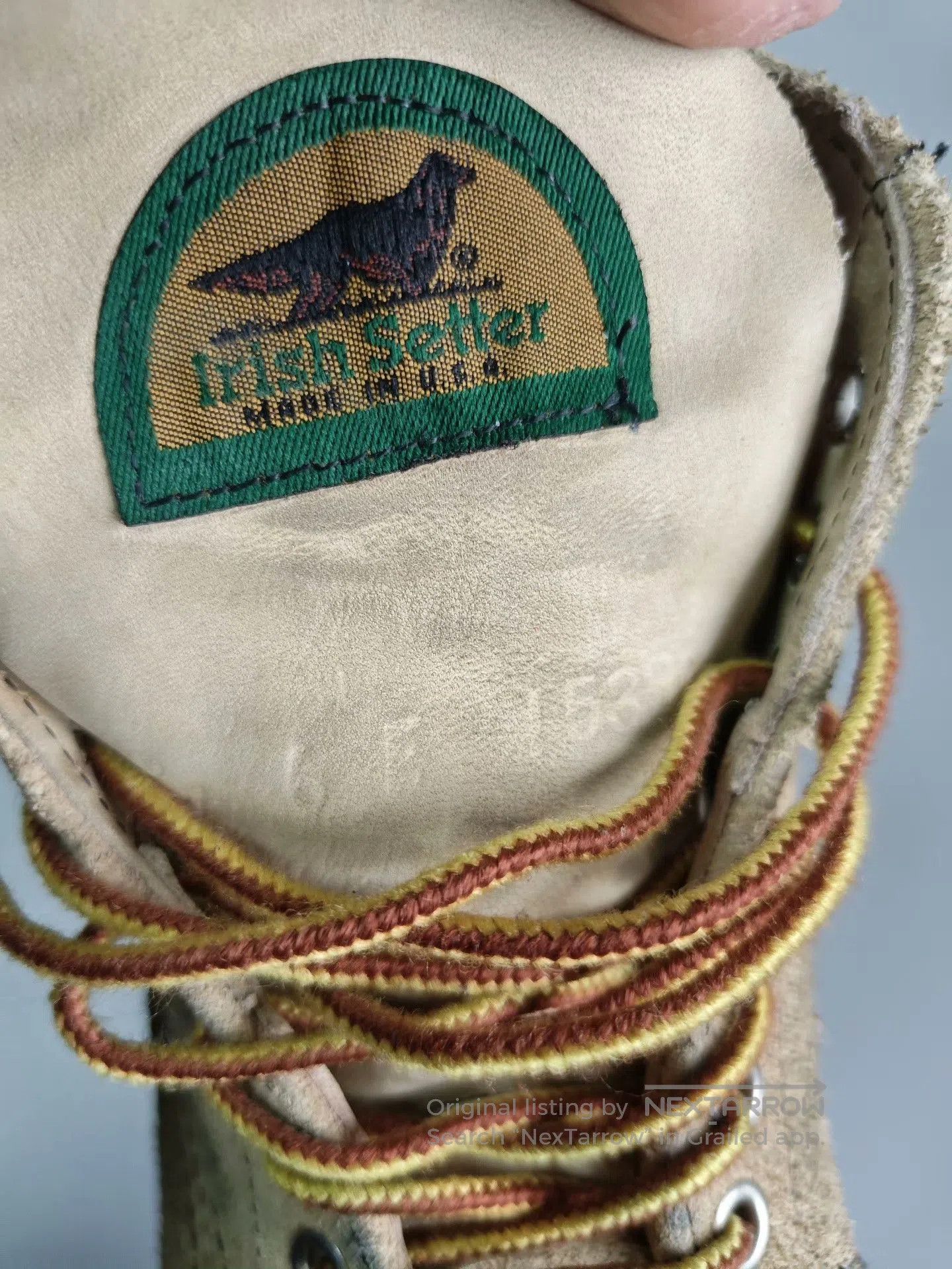 Red Wing Red Wing 6E Work Boots Dog Logo. Size US 7 / EU 40 - 8 Thumbnail