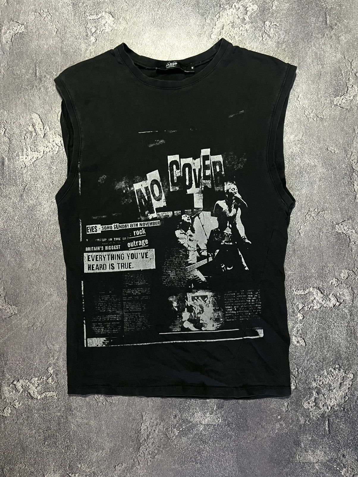 Jaded London Jaded London Tank Top Avant Garde Streetwear Japanese Brand Size US M / EU 48-50 / 2 - 1 Thumbnail