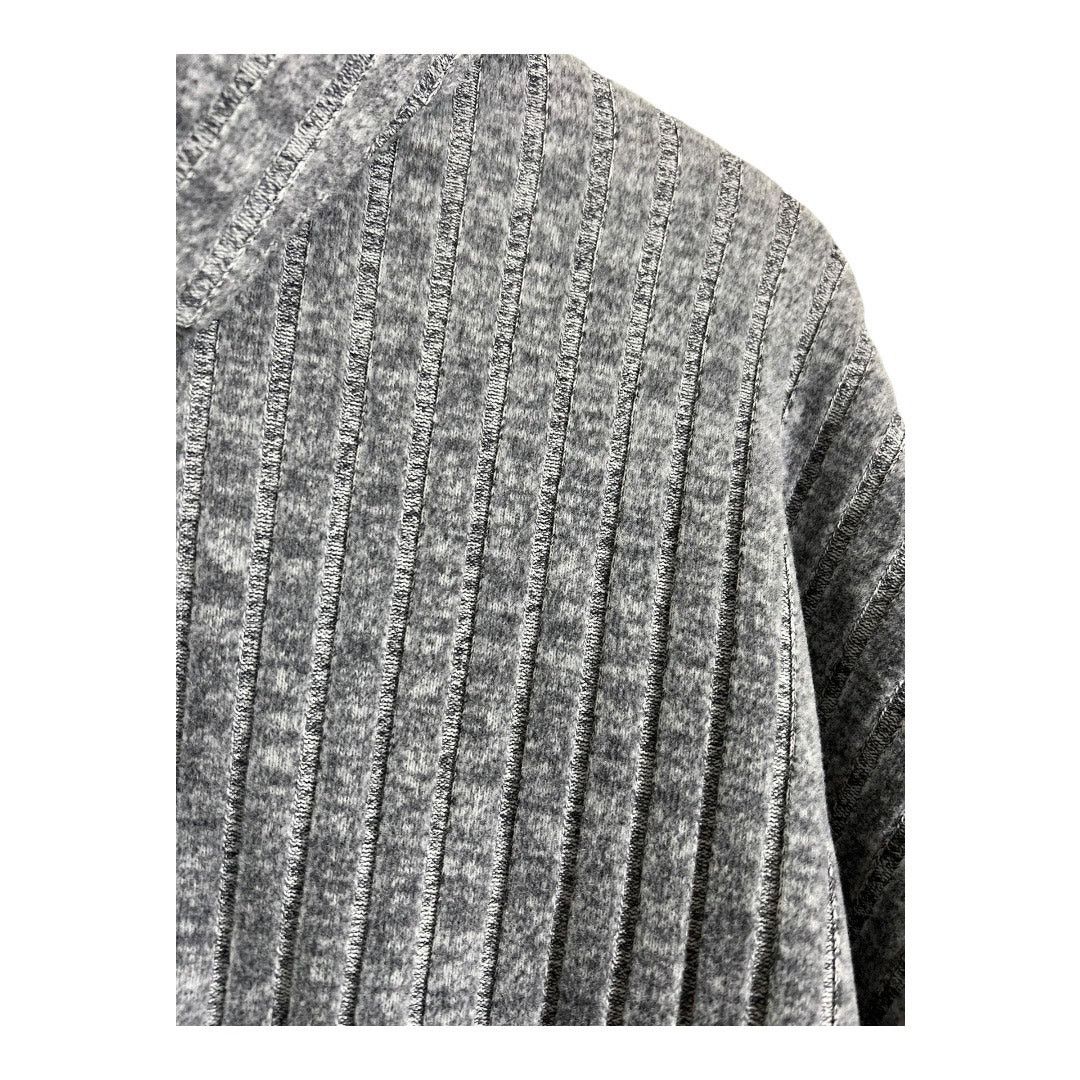 Gap Gap Body Women's Long Sleeve Gray Collared Pullover Top L Size L / US 10 / IT 46 - 4 Thumbnail