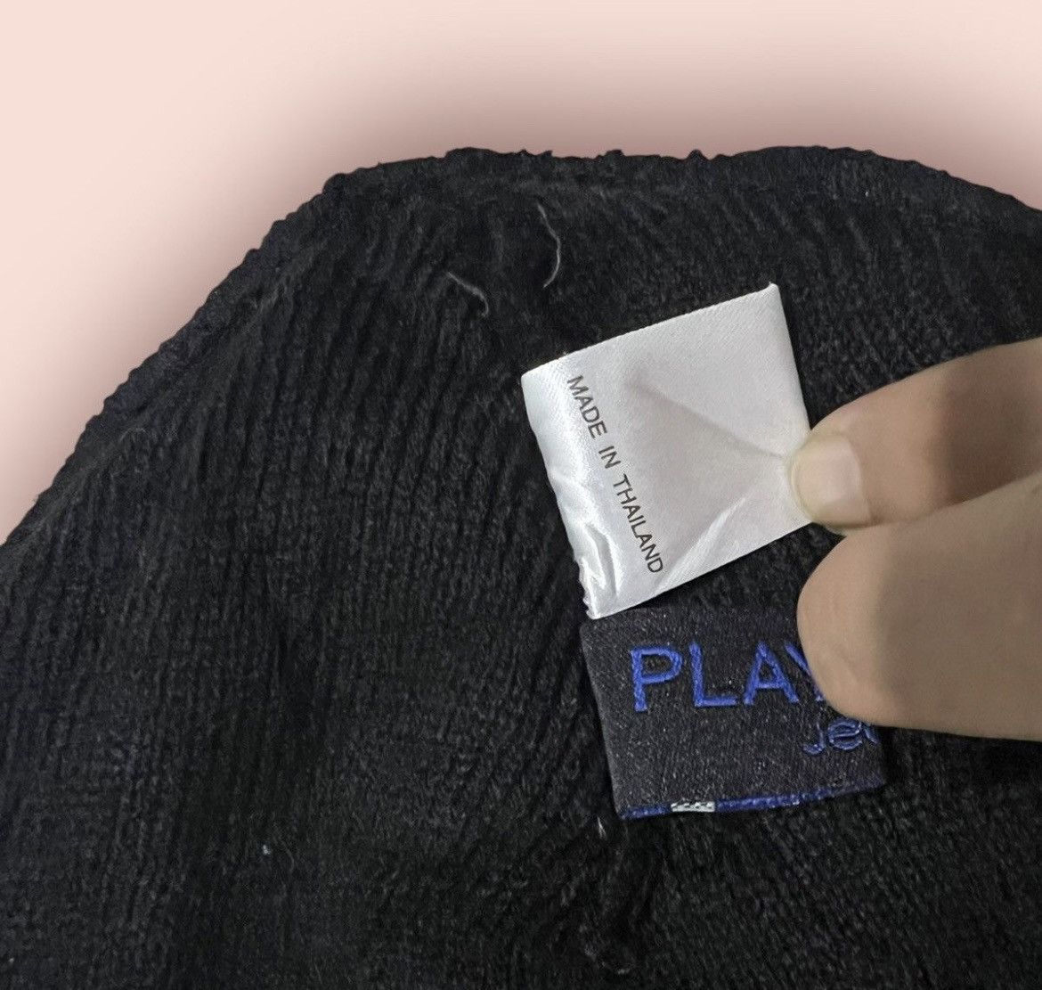 Playboy VINTAGE EMBROIDERED SMALL BUNNY LOGO PLAYBOY BEANIE Size ONE SIZE - 22 Thumbnail