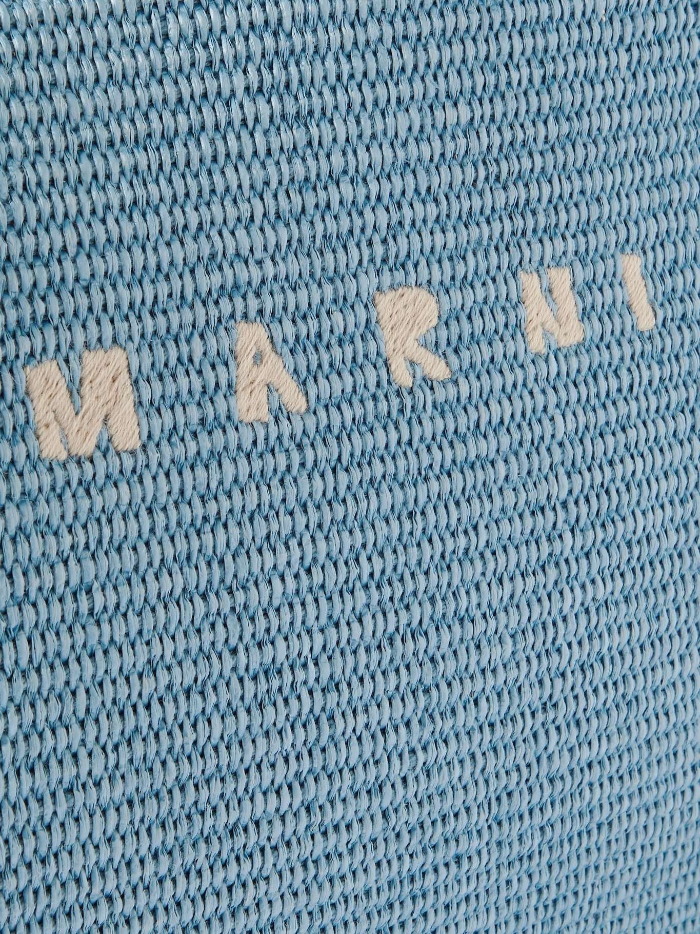 Marni o1f1d3z0825 Size: OS / Basket Large Bag in Blue Size ONE SIZE - 4 Thumbnail