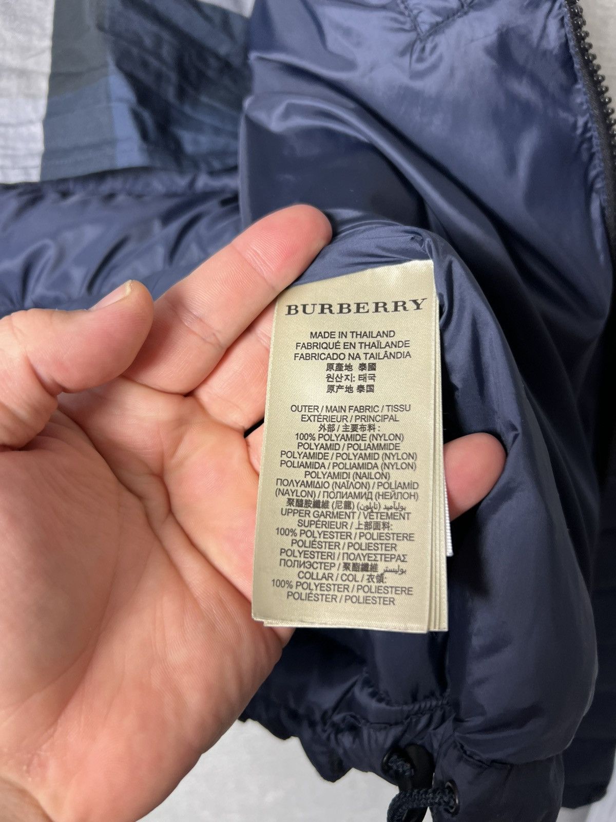 Burberry Burberry Brit Down Puffer Hooded Jacket Nova Check Detail Size US S / EU 44-46 / 1 - 23 Thumbnail