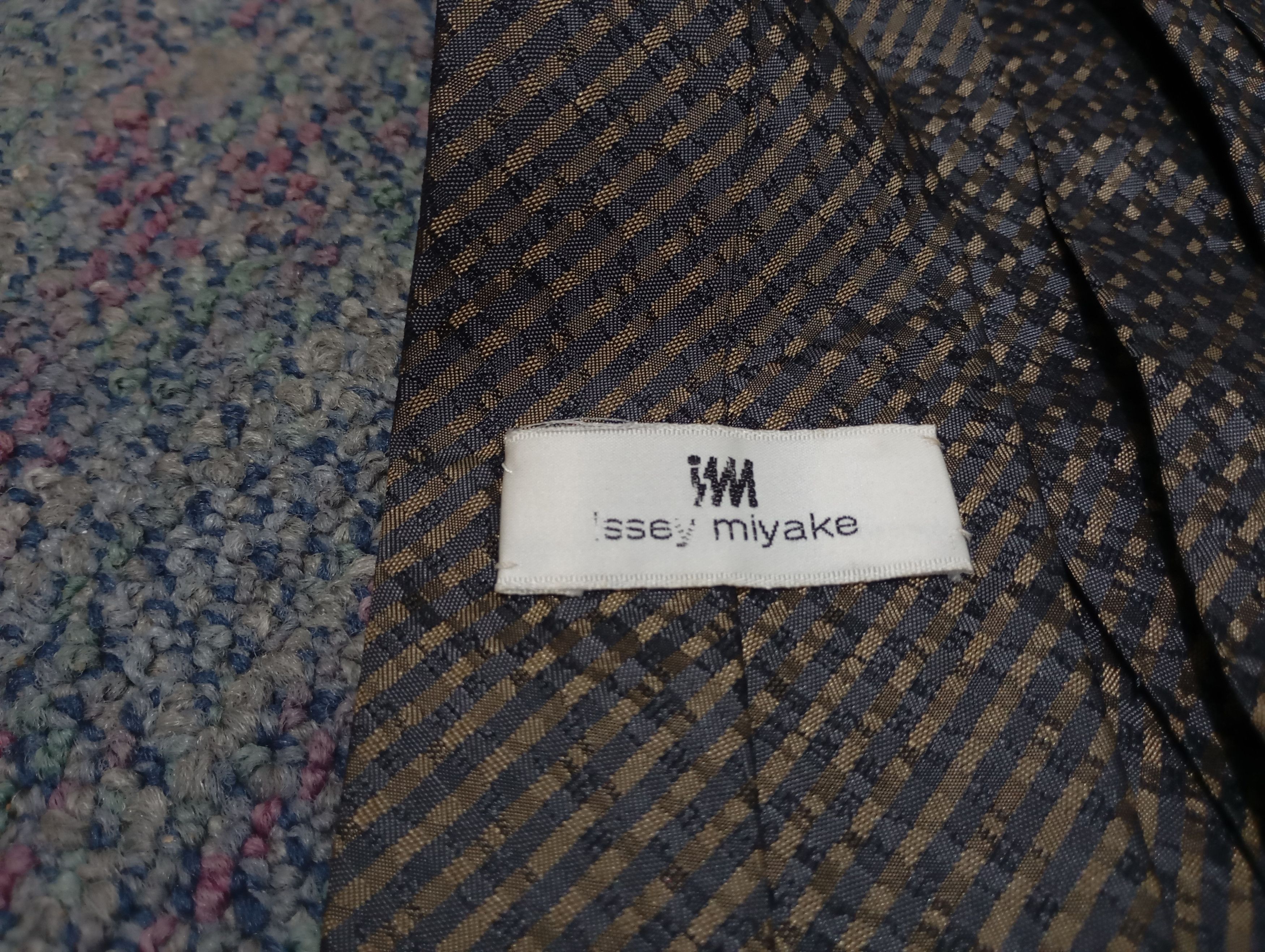 Issey Miyake × Japanese Brand Issey Miyake Tie Issey Miyake Necktie Size ONE SIZE - 2 Thumbnail