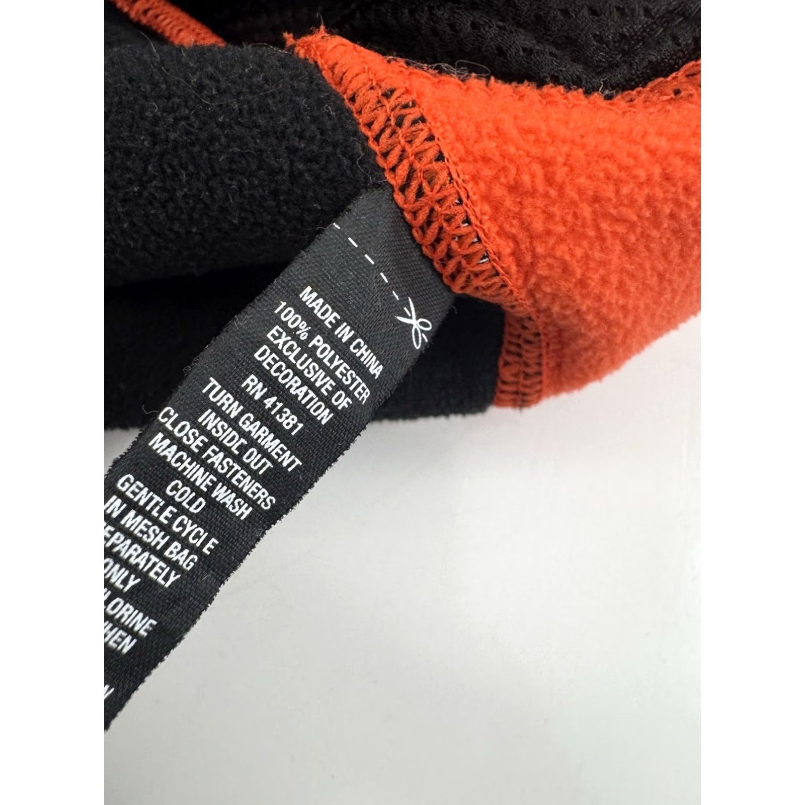 RLX Ralph Lauren VINTAGE RLX Ralph Lauren Embroidered Fleece Zip Vest Mens XL Orange Size US XL / EU 56 / 4 - 7 Thumbnail