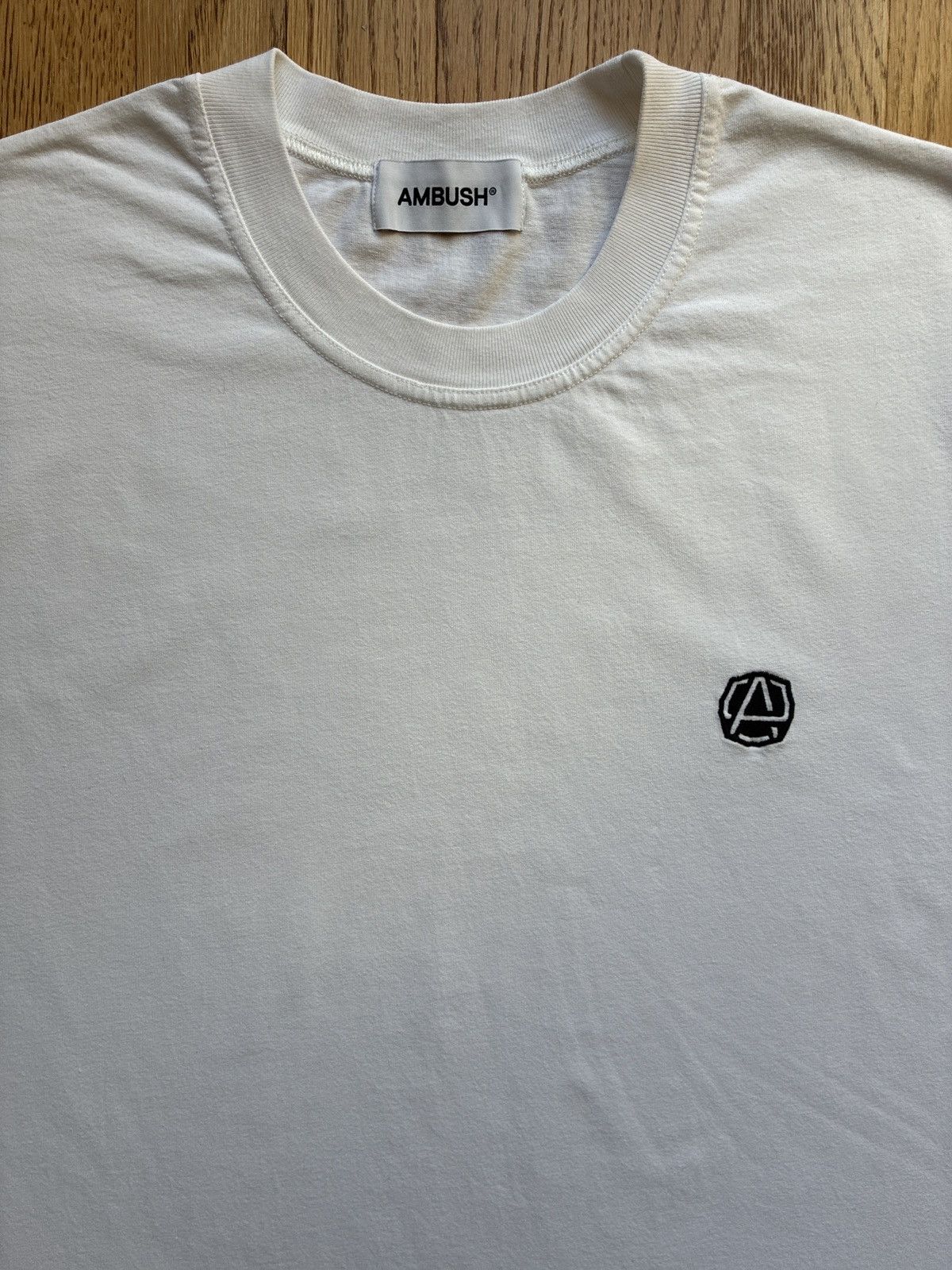 Ambush Design Ambush Amblem Tee Logo White Size US XL / EU 56 / 4 - 6 Thumbnail