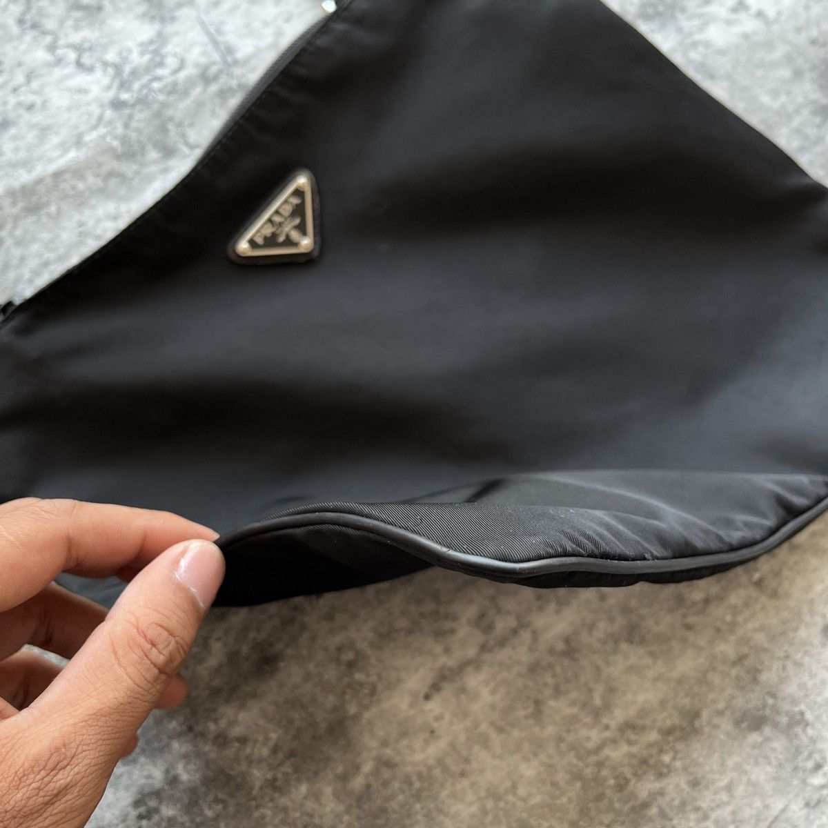 Prada Prada Nylon Messenger Crossbody Sling Bag Size ONE SIZE - 21 Thumbnail