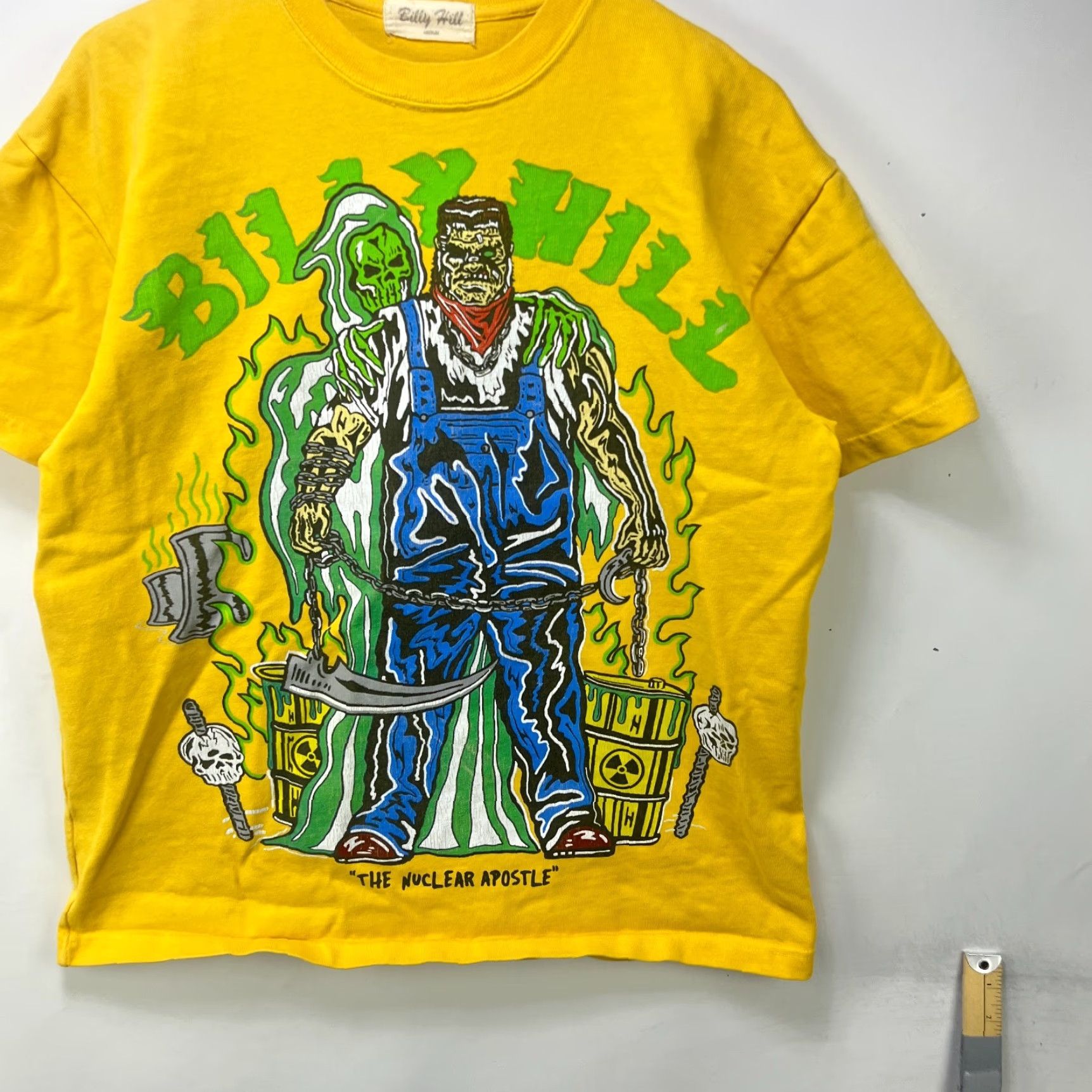 Warren Lotas Warren Lotas Billy Hill Nuclear Apostle T-Shirt M Mens Yellow Cotton Crew Neck Short Sleeve 2020s Vintage No Size US M / EU 48-50 / 2 - 2 Thumbnail