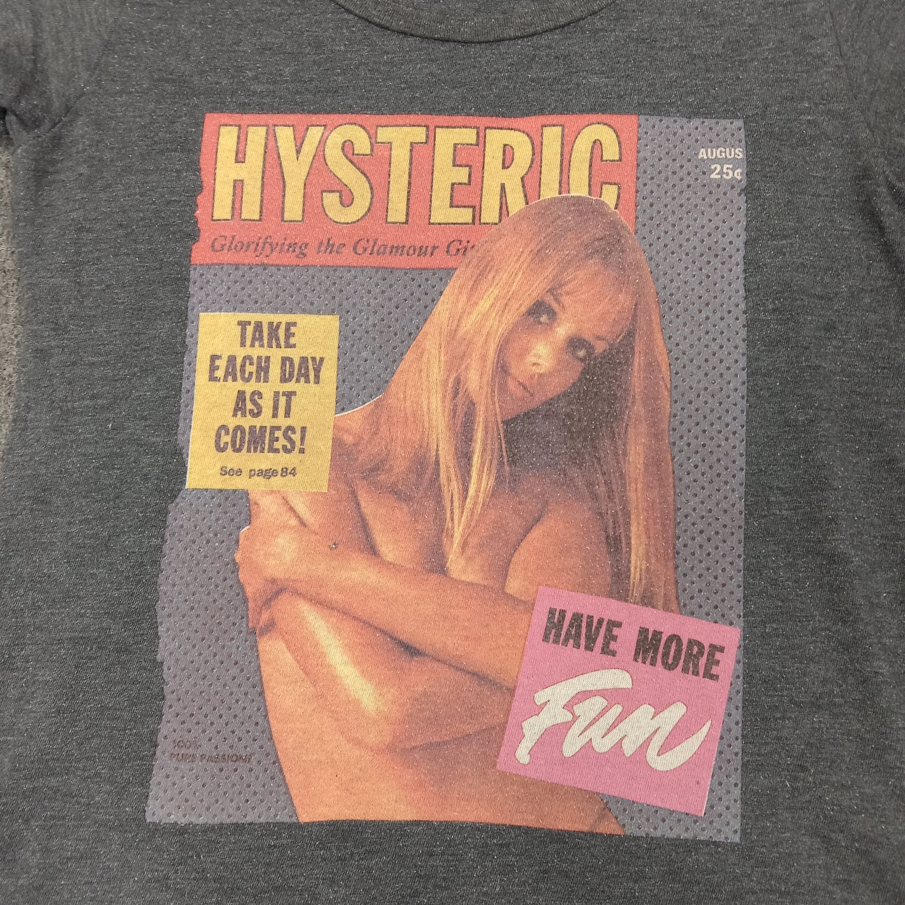 Hysteric Glamour Hysteric Glamour Japanese Streetwear Tshirt C259N20 Size S / US 4 / IT 40 - 2 Thumbnail