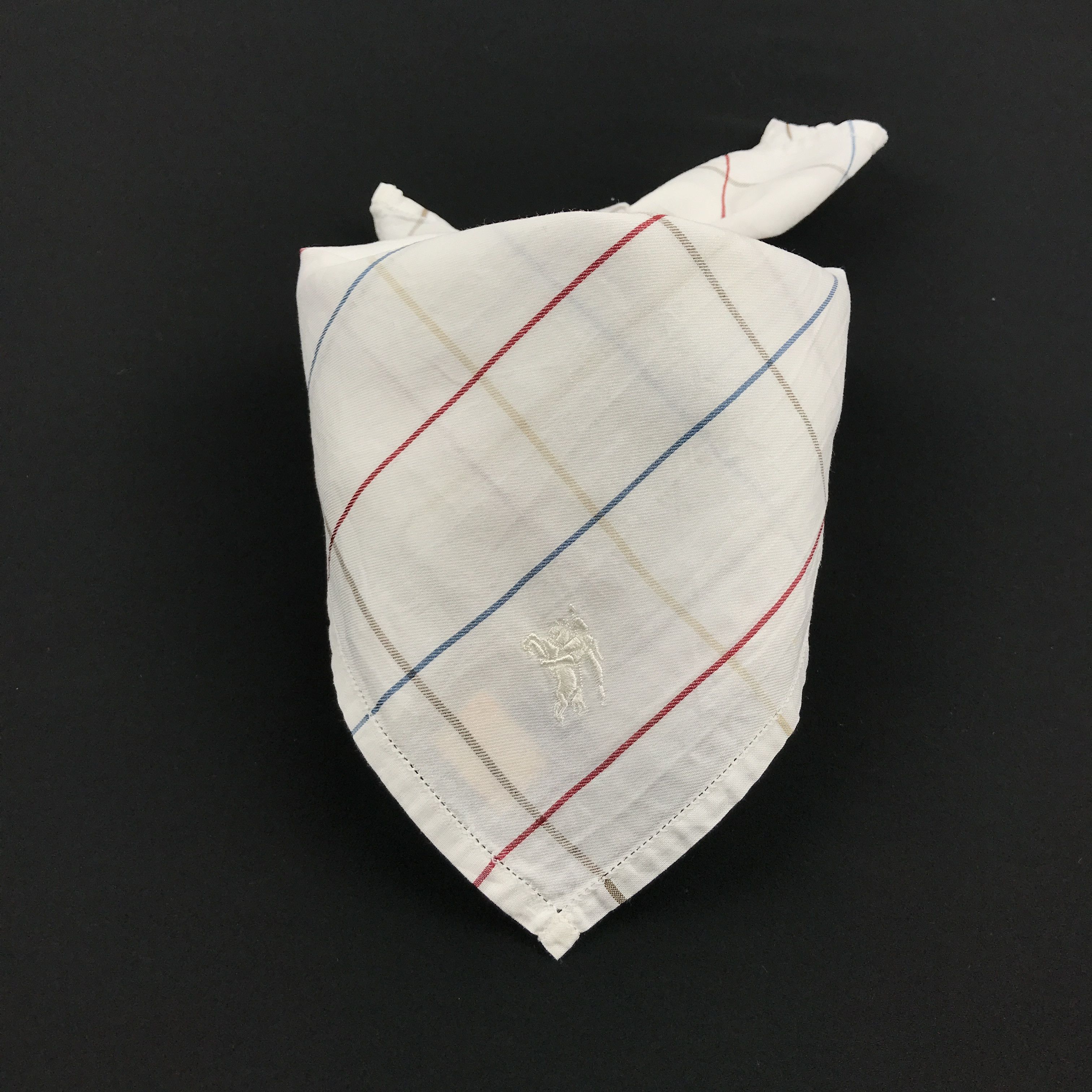 Burberry × Vintage Vintage Burberry Bandana Neckerchief Handkerchief Size ONE SIZE - 4 Thumbnail