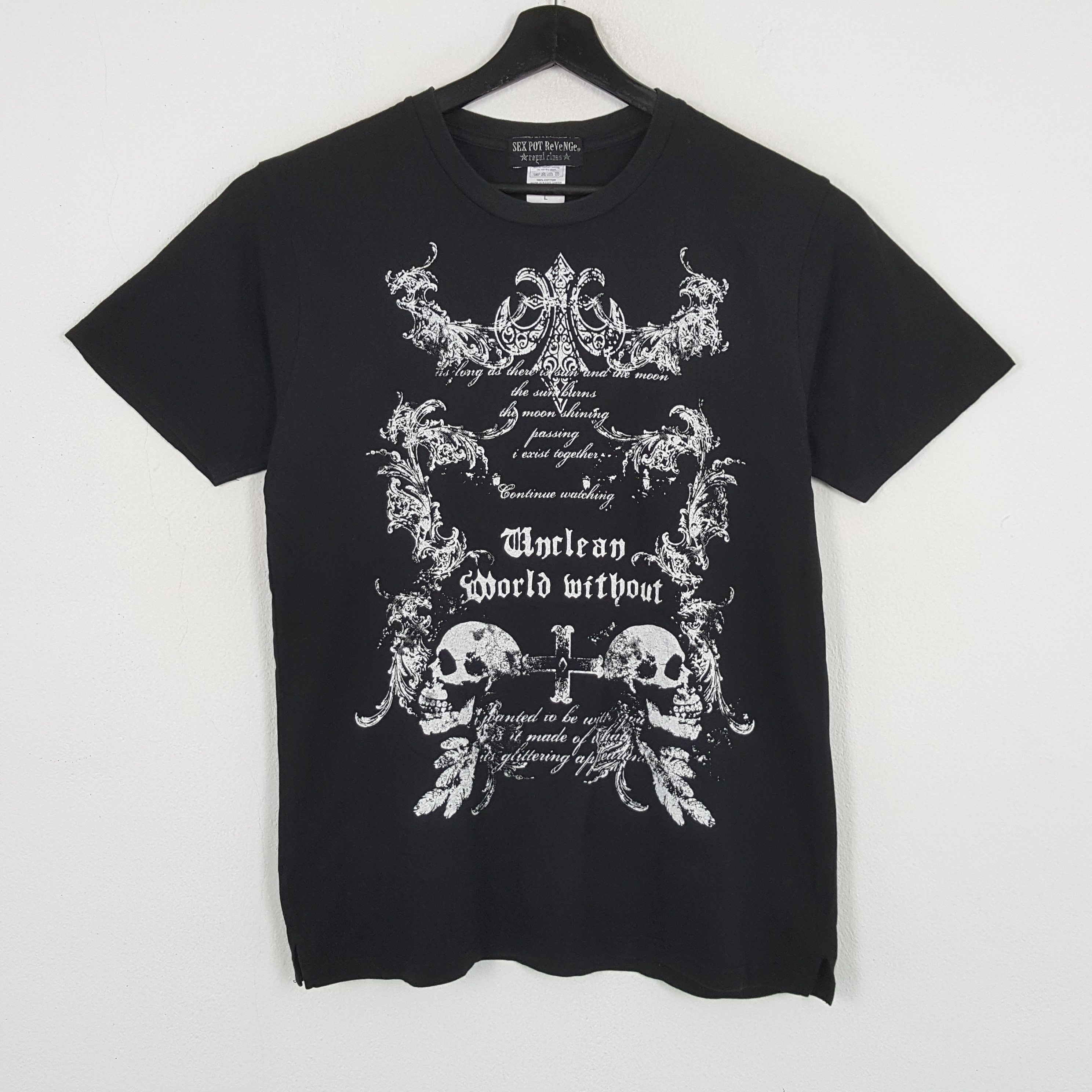 Vintage SEX POT REVENGE Japanese Rock Band Tshirt Size US M / EU 48-50 / 2 - 1 Thumbnail
