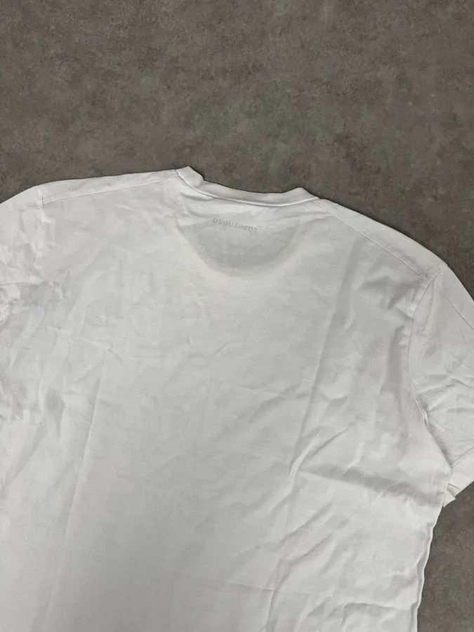 Dsquared2 2010s Dsquared2 White Safety Pin T-Shirt Size US S / EU 44-46 / 1 - 6 Thumbnail