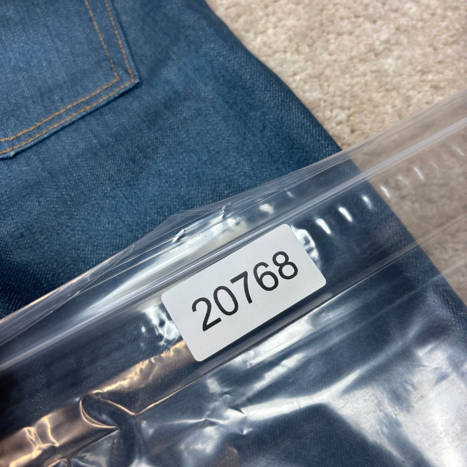 Naked & Famous Naked & Famous Weird Guy Jeans Raw Men's 29x34 Size US 29 - 12 Thumbnail