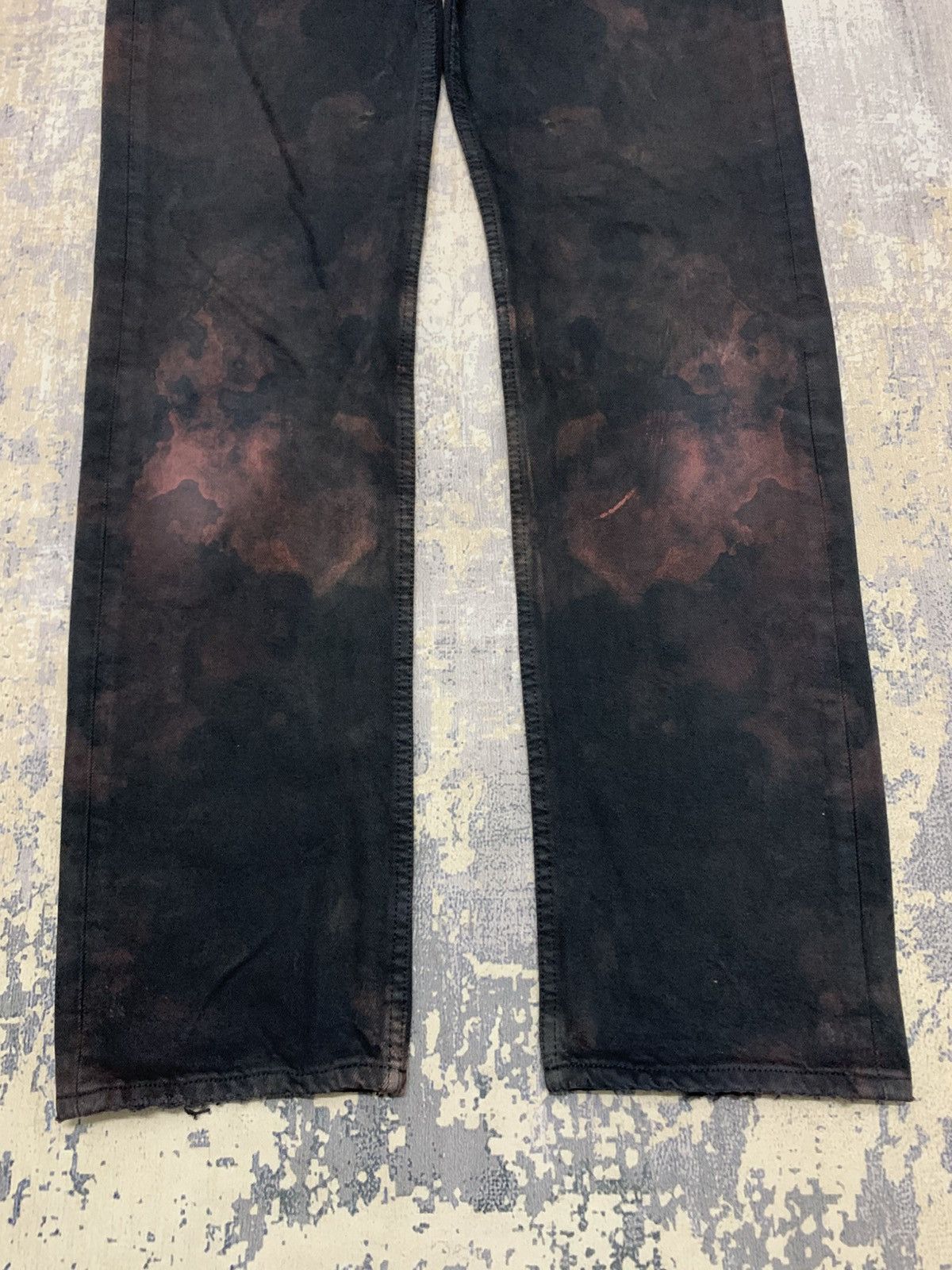Levi's Vintage Levi’s 501 Acid Wash Black Jeans W32x34.5 Size US 32 / EU 48 - 3 Thumbnail
