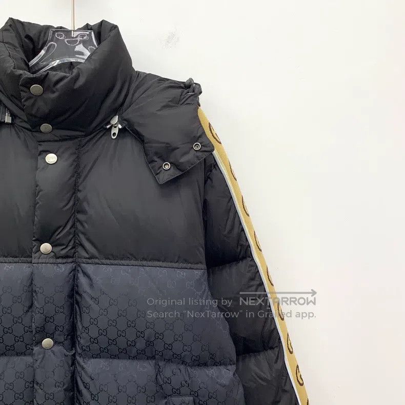 Gucci Gucci Colour-blocked logo dark pattern full-print hooded l Size US S / EU 44-46 / 1 - 3 Thumbnail