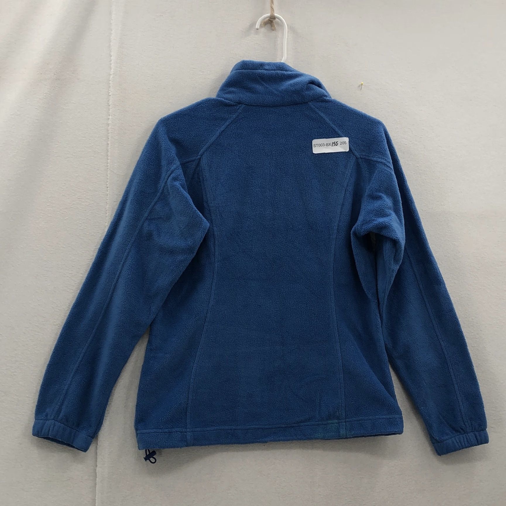Vintage Columbia Jacket Womens Blue Mock Neck Pockets Full Zipper Fleece Size S Regular Breathable Activewear Outdoor 90s? No decade. Size S / US 4 / IT 40 - 8 Thumbnail