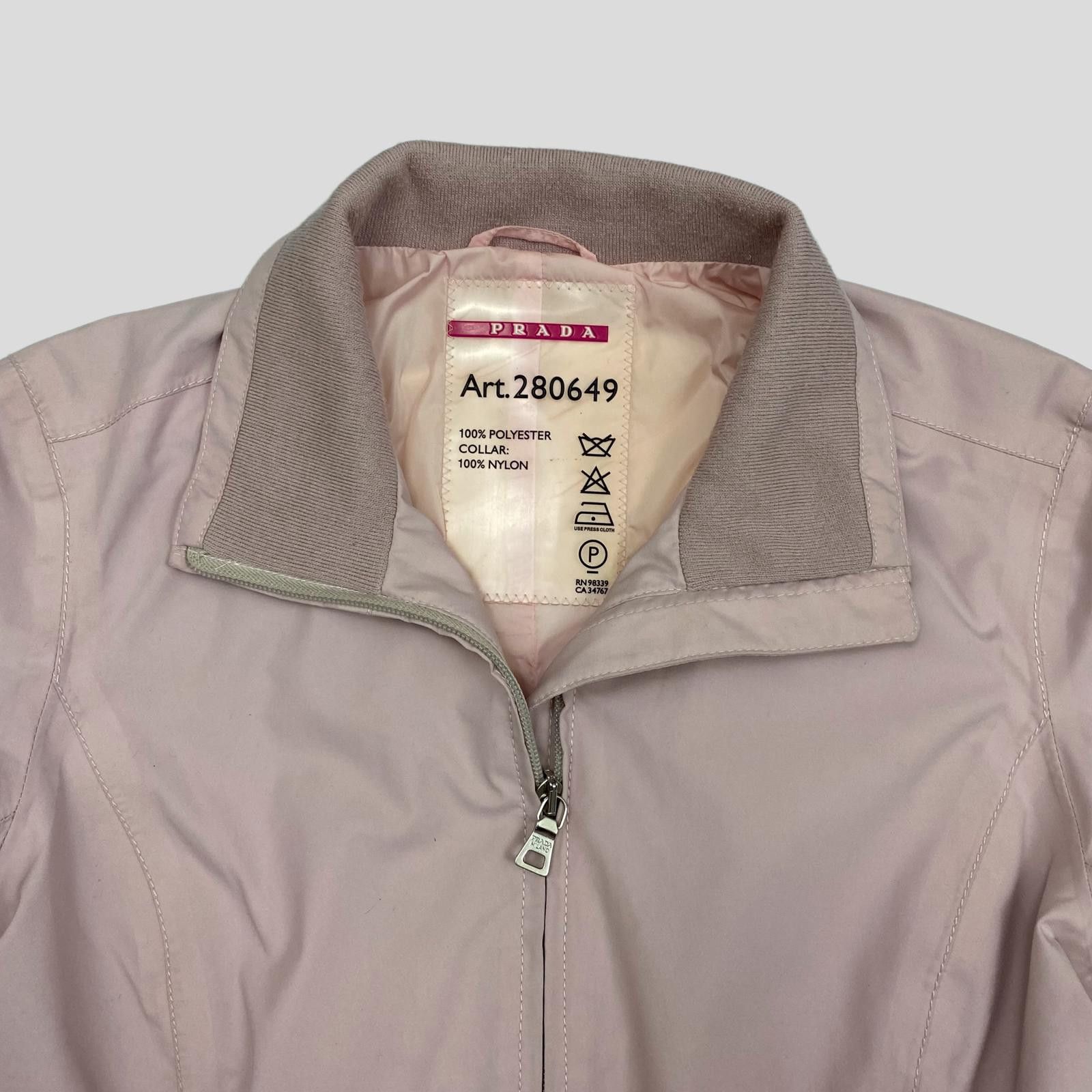 Prada Prada Sport 00’s Dusty Pink Goretex Technical Jacket - IT42 Size S / US 4 / IT 40 - 6 Thumbnail