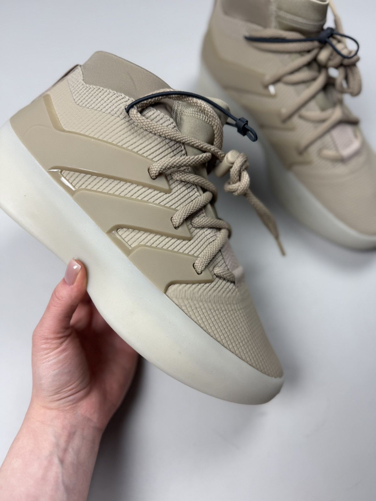 Adidas × Fear of God Fear Of God Athletic X Basketball High Top Sneakers Shoes Size US 9 / EU 42 - 9 Thumbnail