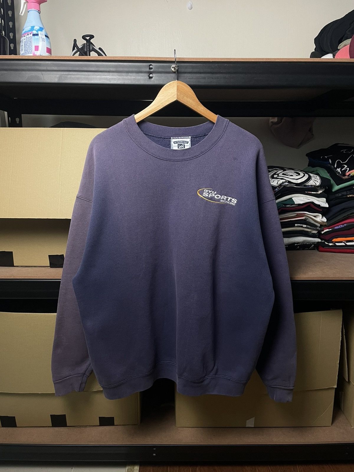 Lee vintage Lee cross-grain crewneck sweatshirt Size US XL / EU 56 / 4 - 1 Thumbnail