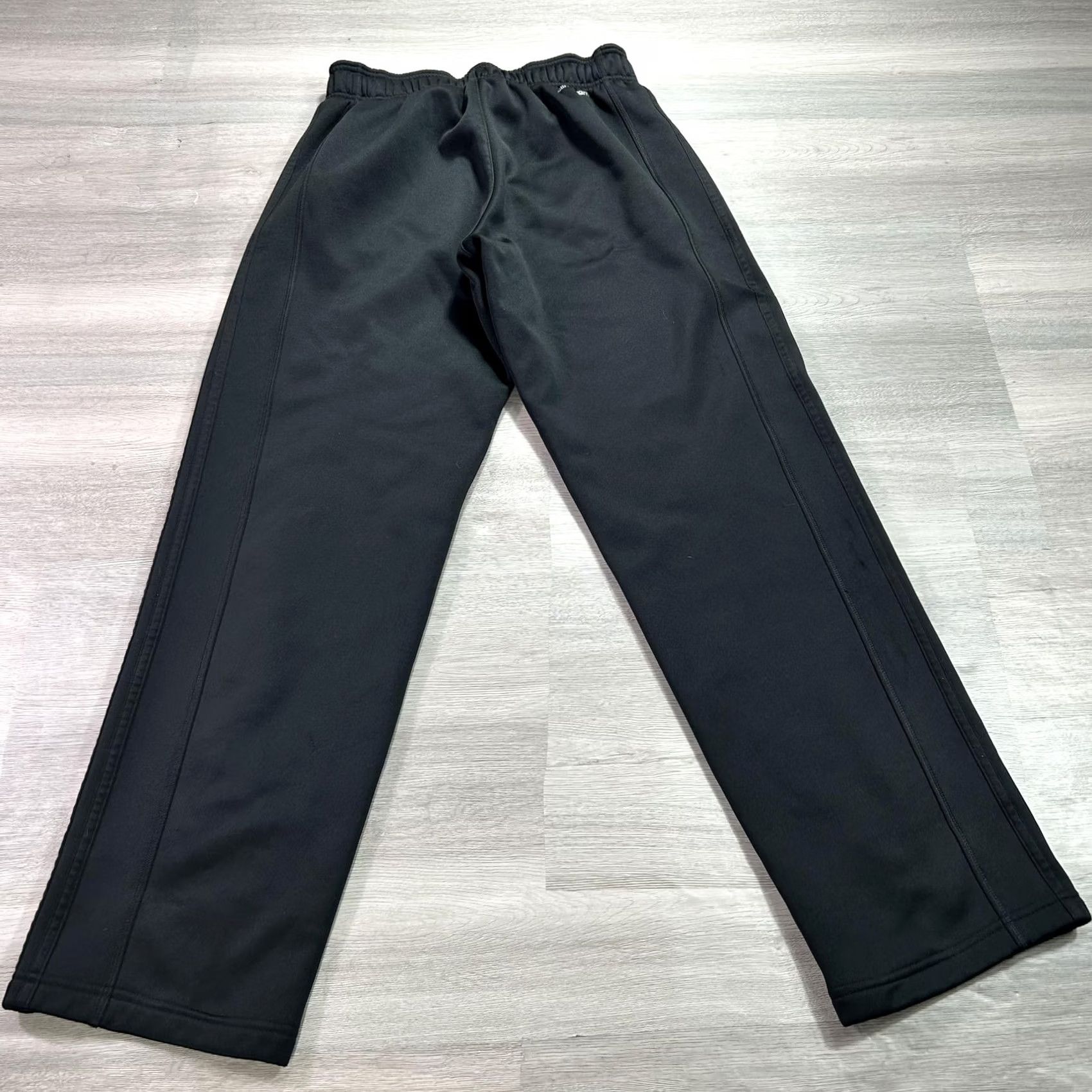 Adidas Adidas Climawarm Track Pants Mens Small Black Fleece Lined Athletic M64715 Size US 29 - 2 Thumbnail