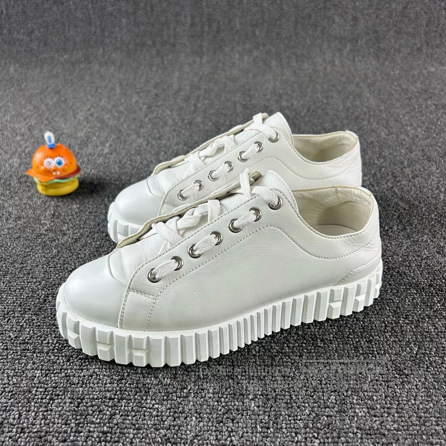 Hermes hermes white platform sneakers size 35. Size US 5 / IT 35 - 1 Thumbnail
