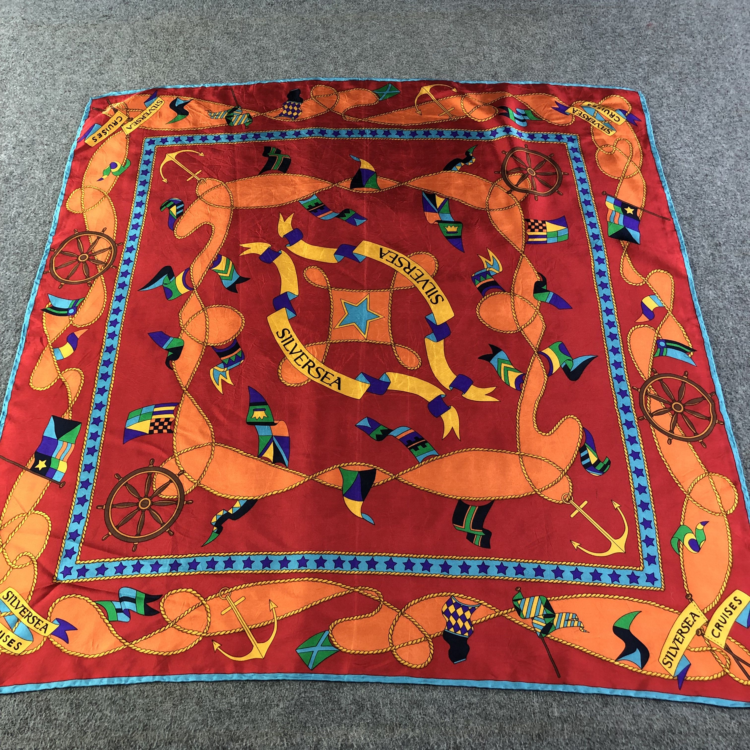 Vintage Vintage Jane Shilton Silk Scarf M626 Size ONE SIZE - 1 Thumbnail
