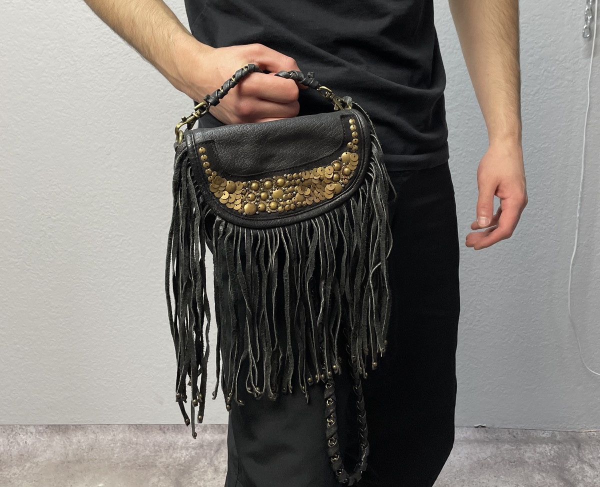 Japanese Brand × KMRii × Vintage Vintage Y2K If Six Was Nine Like Kmrii Leather Bag Size ONE SIZE - 8 Thumbnail