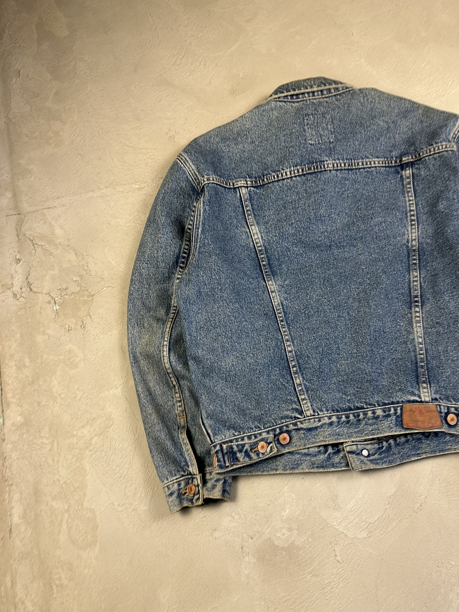 Vintage 90s Vintage Workwear Denim Trucker Jacket Size US M / EU 48-50 / 2 - 10 Thumbnail