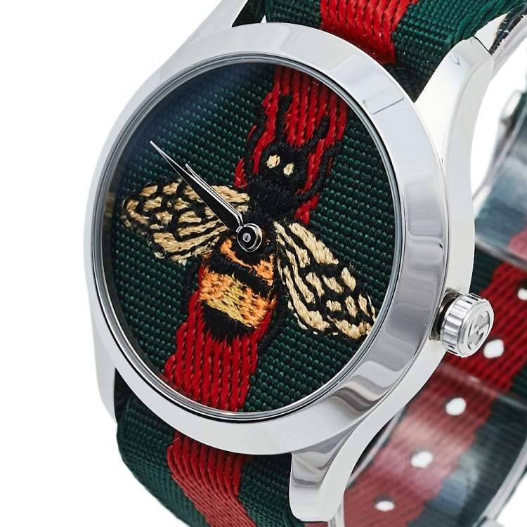 Gucci Gucci Gucci Le Marche des Merveilles 38mm Bee Unisex Watch Size ONE SIZE - 6 Thumbnail