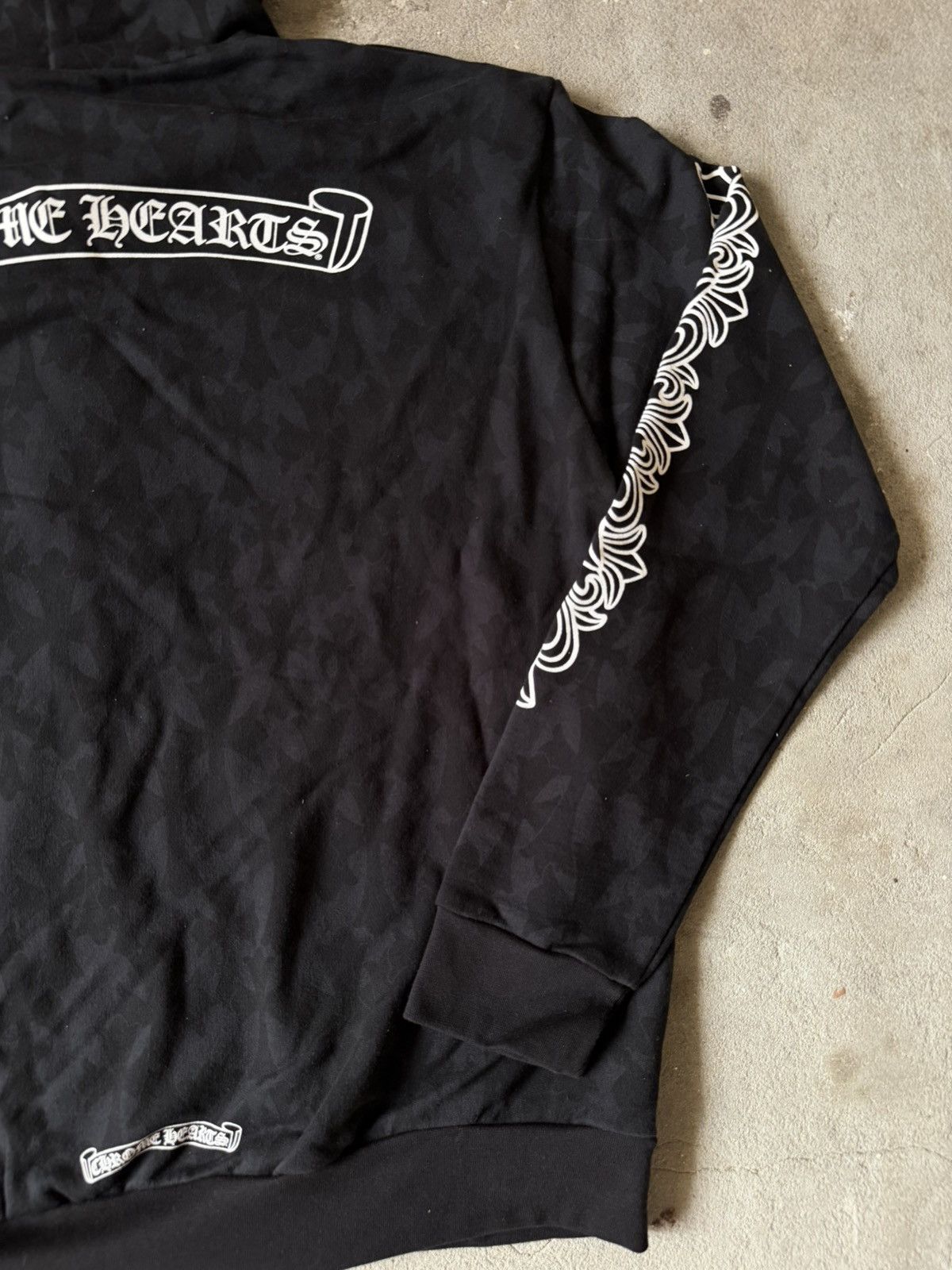 Chrome Hearts Chrome Hearts Cemetery Cross Print Zip Up Hoodie Black Size US L / EU 52-54 / 3 - 10 Thumbnail