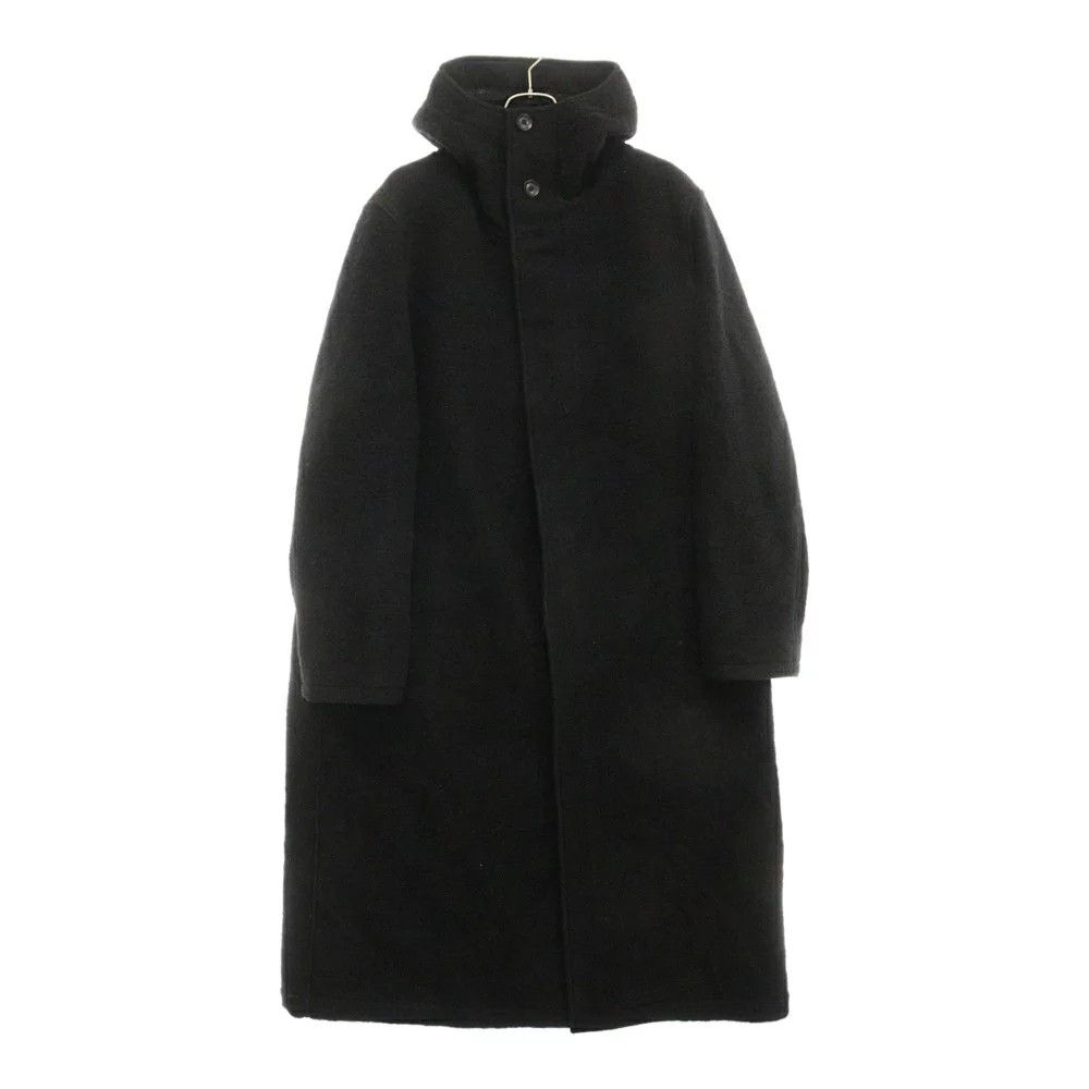 Yohji Yamamoto Yohji Yamamoto POUR HOMME 21AW HOODED FASTENER COAT Size US S / EU 44-46 / 1 - 1 Thumbnail