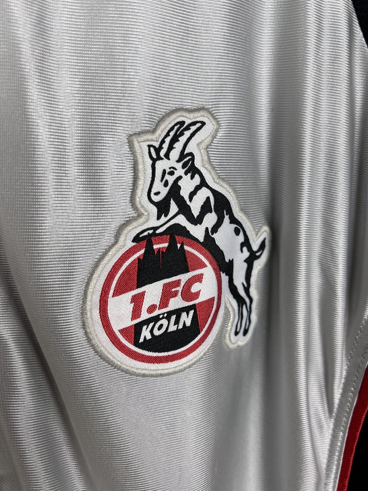 Puma 90s Vintage Puma 1. FC Koln 1998/99 Soccer Tracksuit Jacket Size US L / EU 52-54 / 3 - 3 Thumbnail
