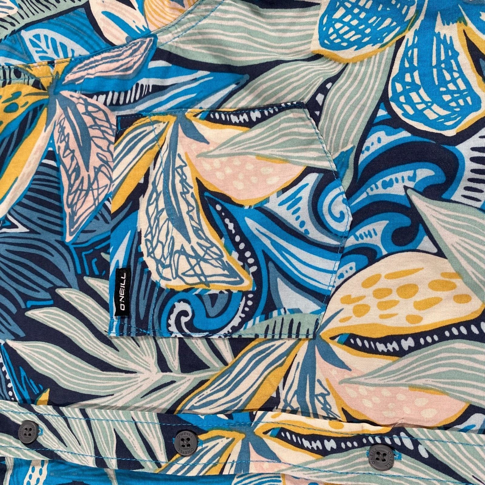 O'Neill ONeill Oasis Modern Fit Shirt Hawaiian Tee Mens M Floral Size US M / EU 48-50 / 2 - 5 Thumbnail