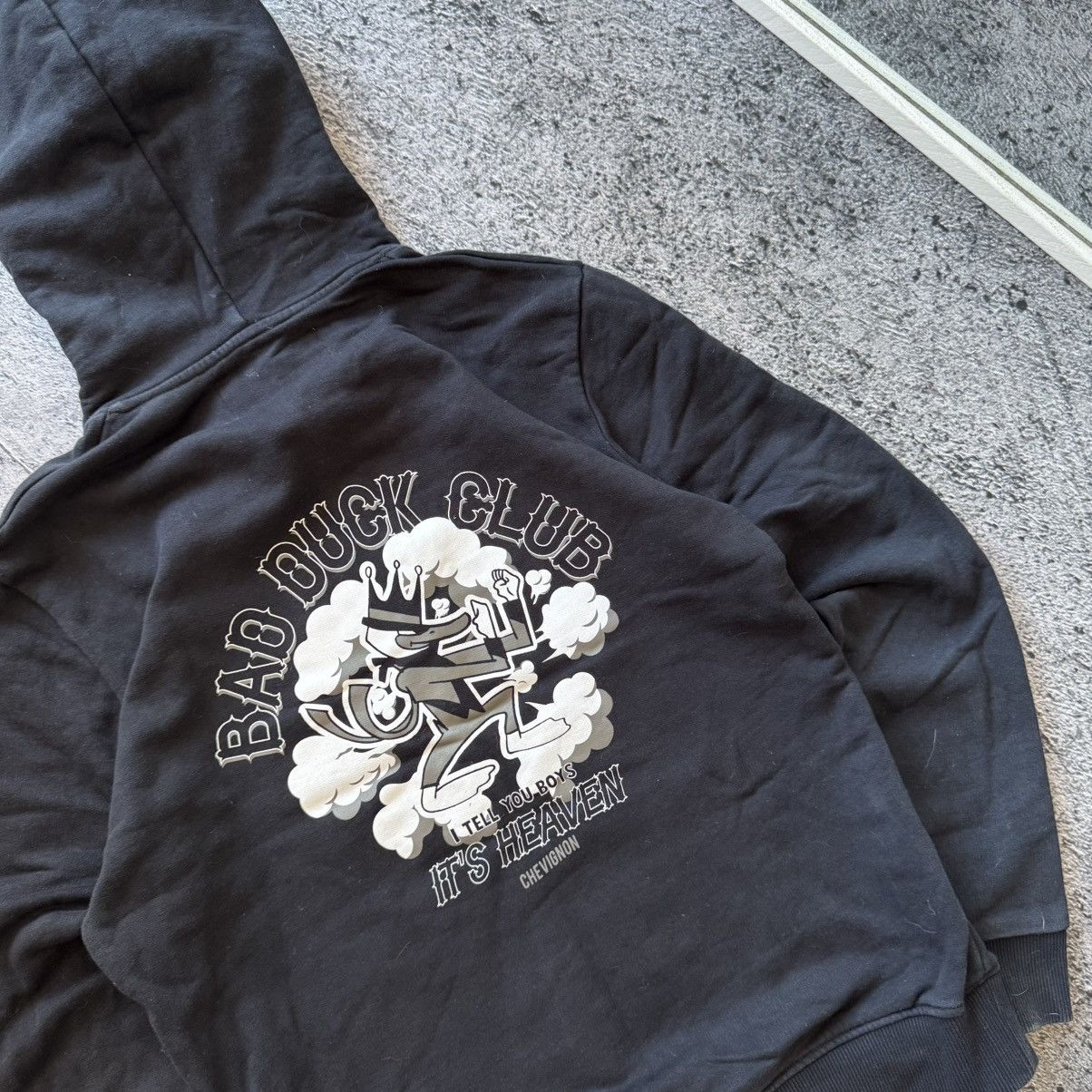 Chevignon Chevignon black hoodie bad duck club Size US M / EU 48-50 / 2 - 10 Thumbnail