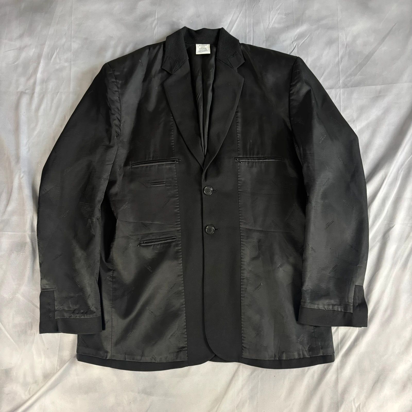 Vetements Rare Vetements blazer inside out Size US XS / EU 42 / 0 - 1 Thumbnail