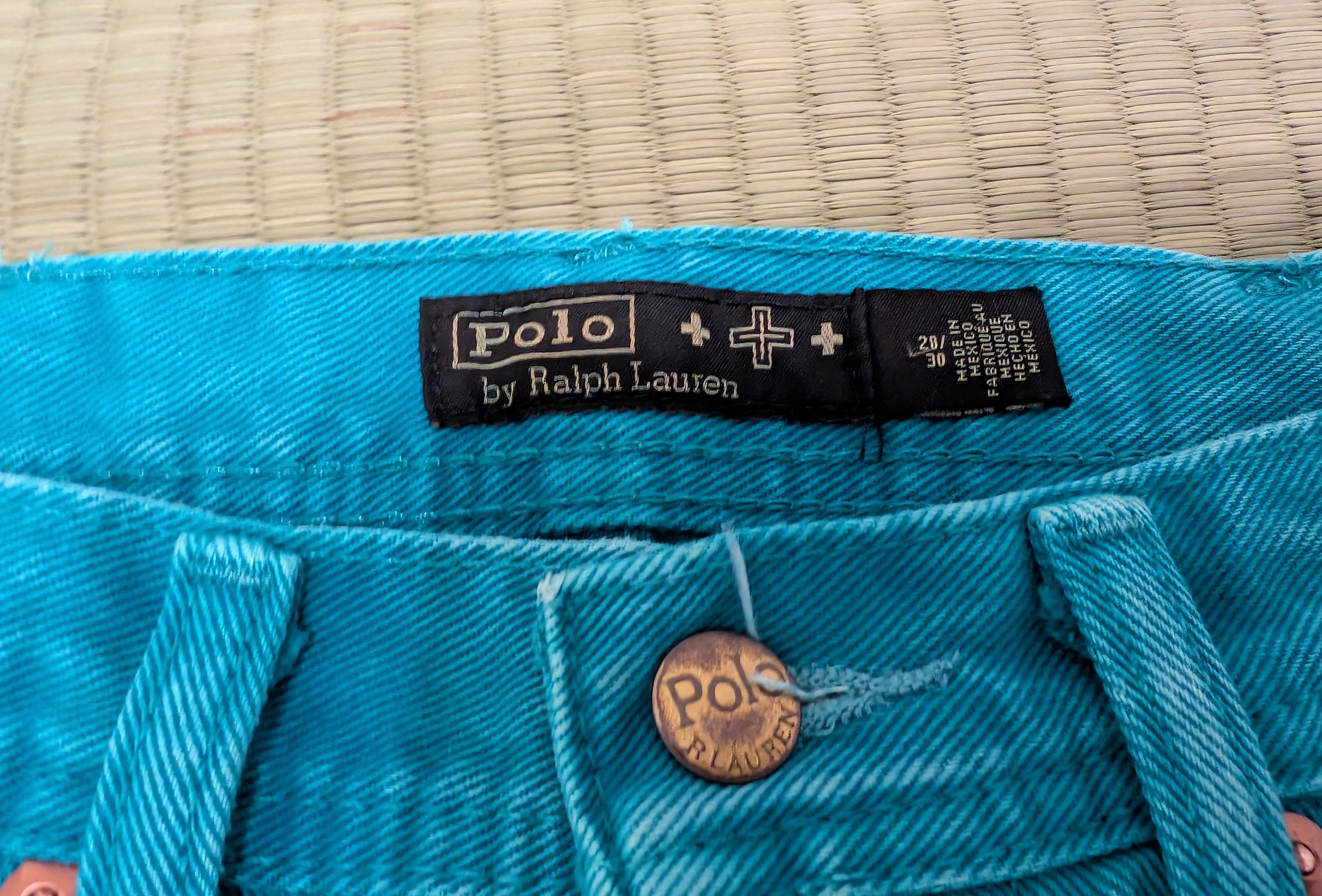 Polo Ralph Lauren RARE Polo Ralph Lauren x Naiomi Glasses Garment Dyed Jeans Size US 28 / EU 44 - 3 Thumbnail