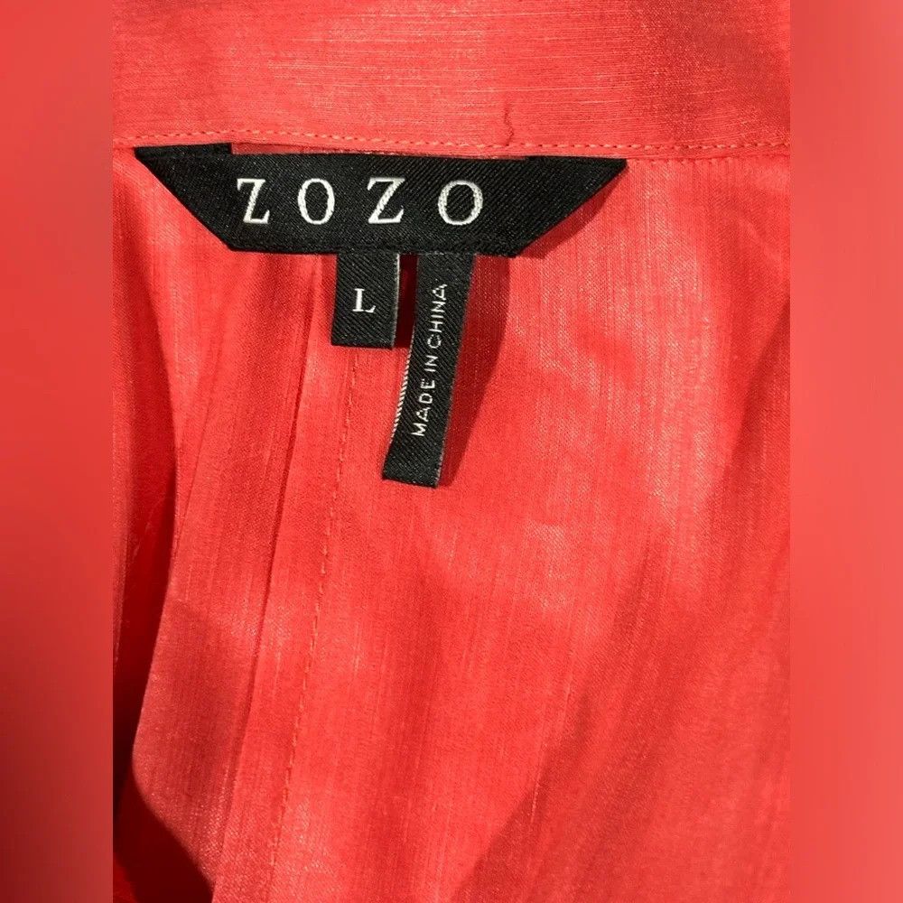 Other Zozo Linen Blazer NWT Size L / US 10 / IT 46 - 3 Thumbnail